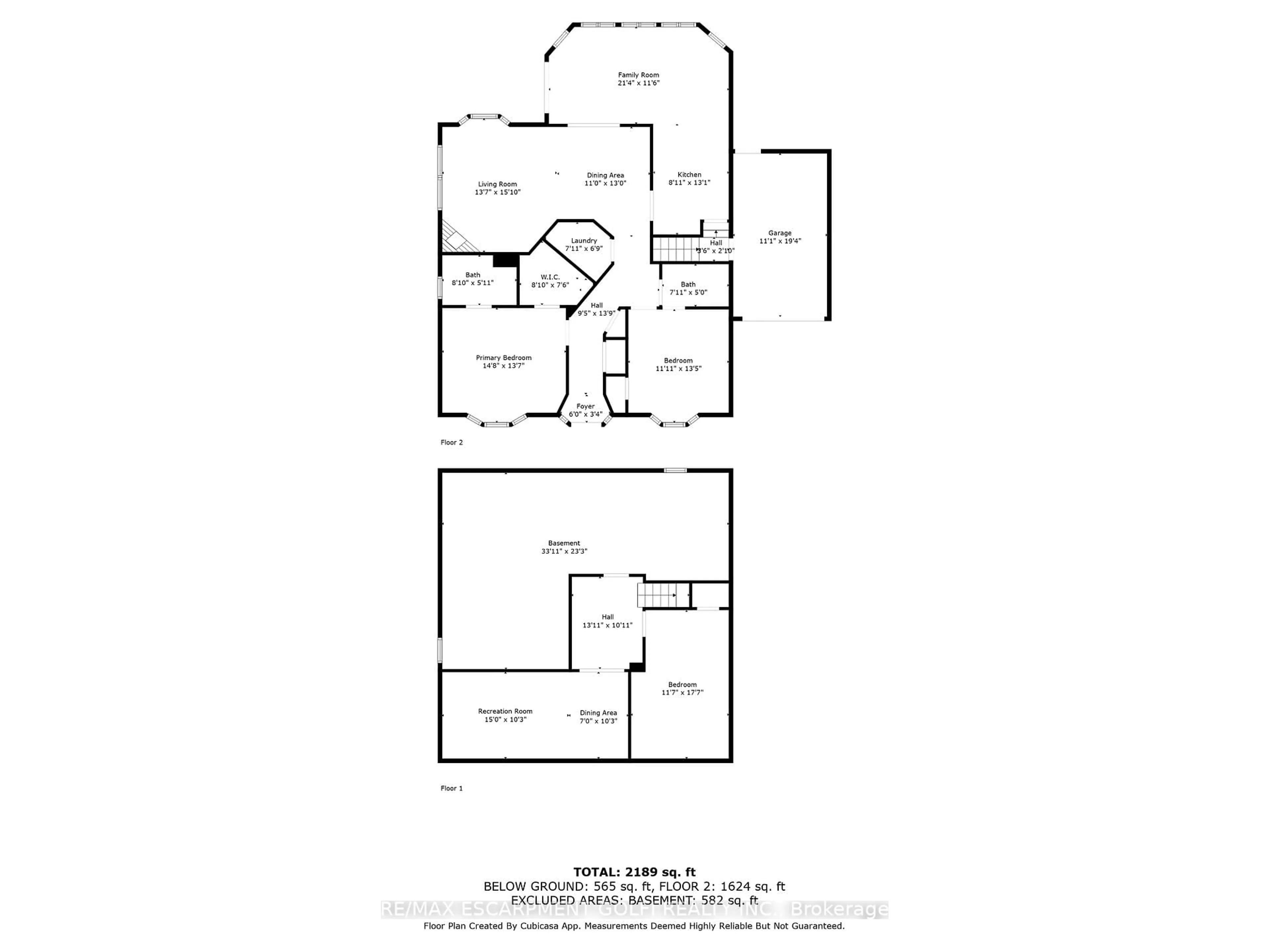 Floor plan for 222 Silverbirch Blvd, Hamilton Ontario L0R 1W0