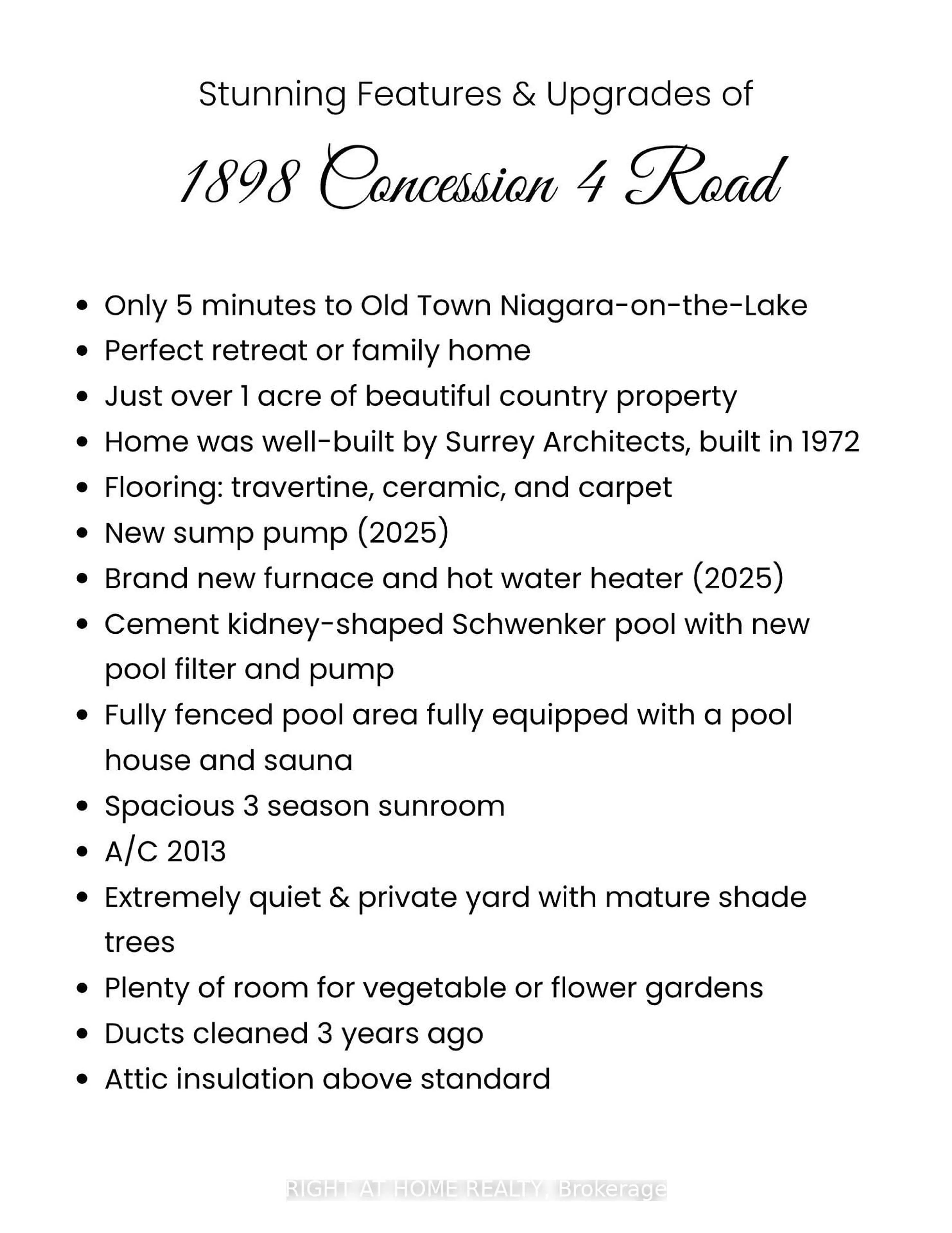Unknown for 1898 Concession 4 Rd, Niagara-on-the-Lake Ontario L0S 1J0