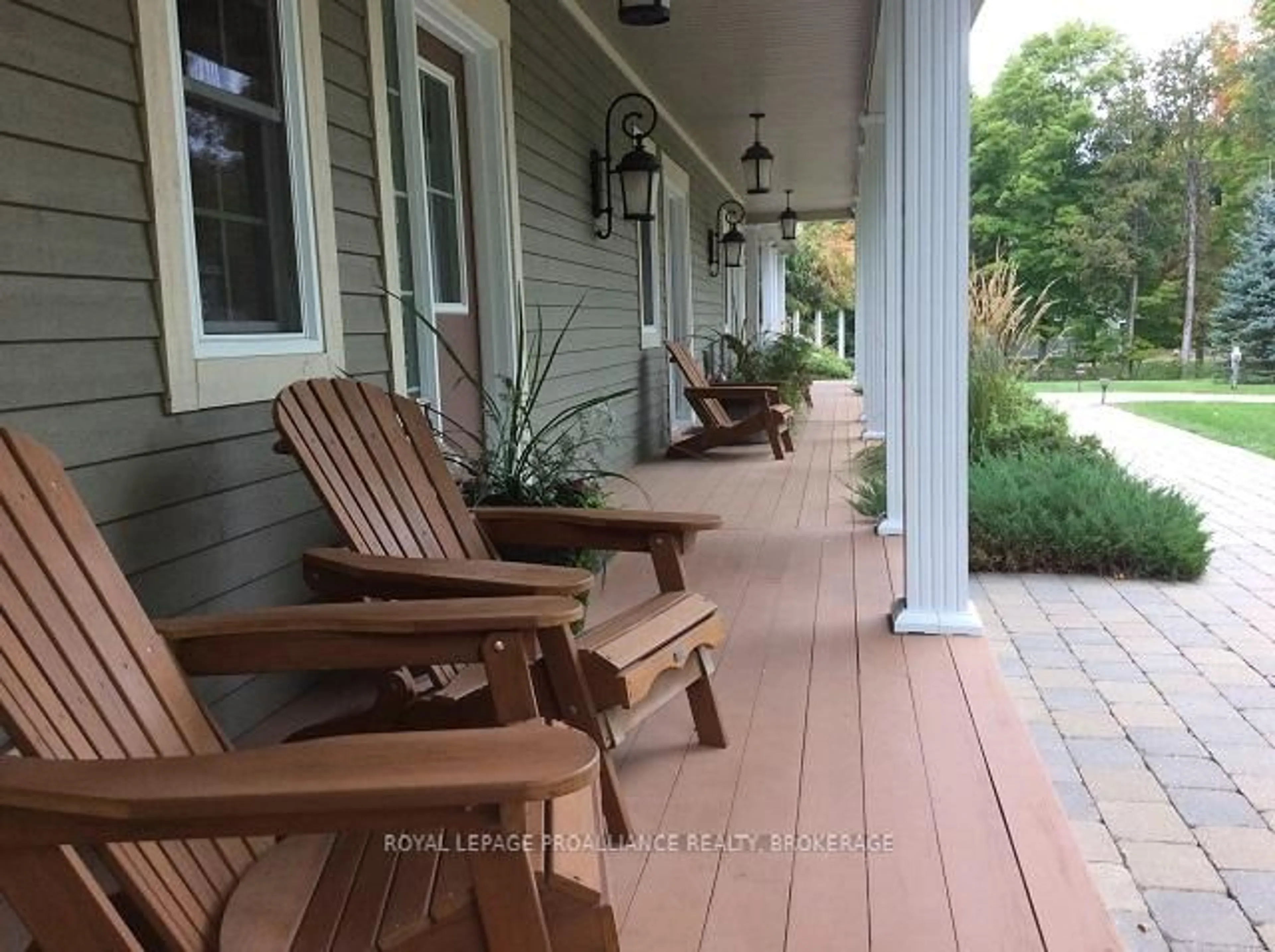Patio, street for 532 10th Concession Road #2-5, Rideau Lakes Ontario K0G 1X0
