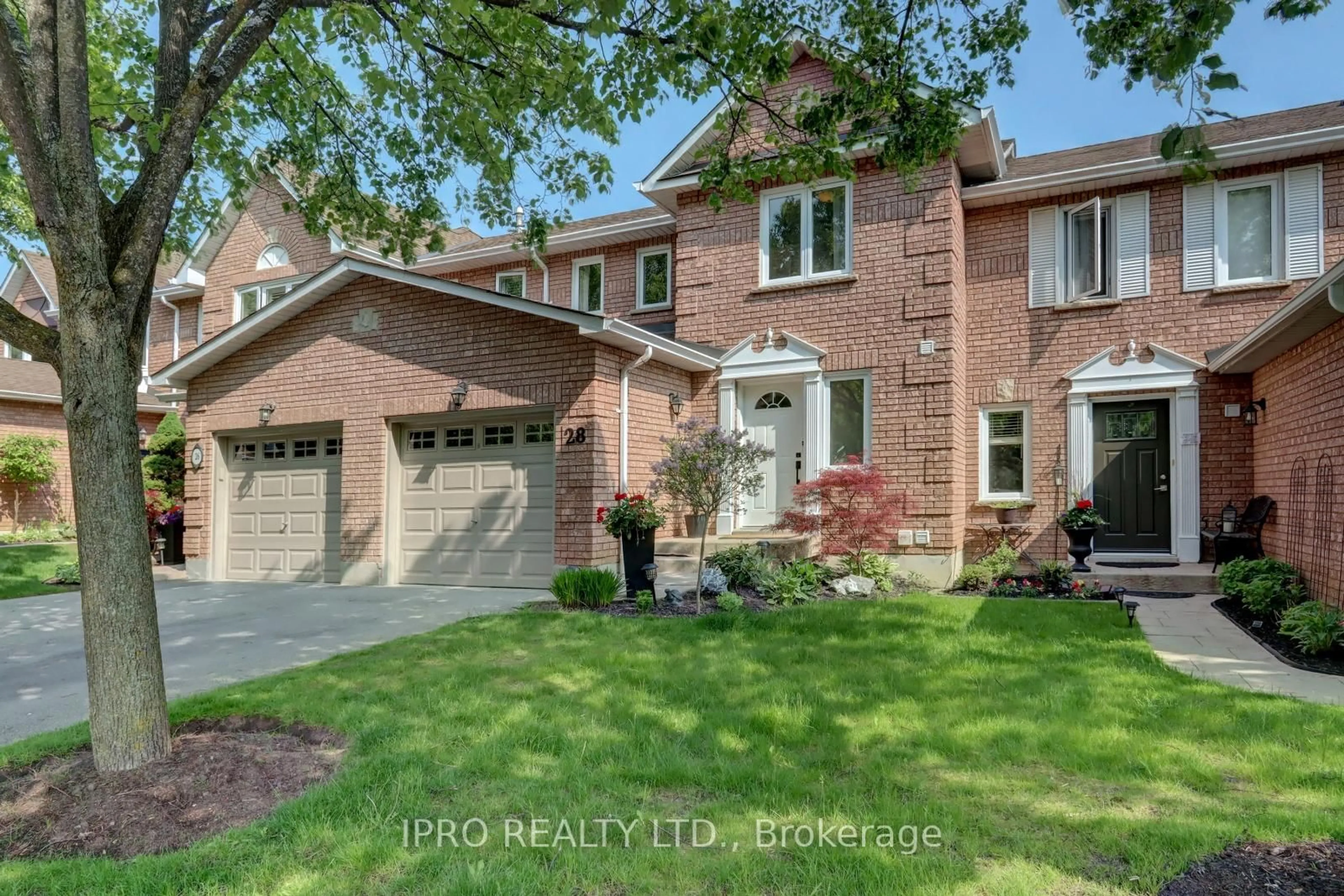 Home with brick exterior material, street for 7 Davidson Blvd #28, Hamilton Ontario L9H 6Y7