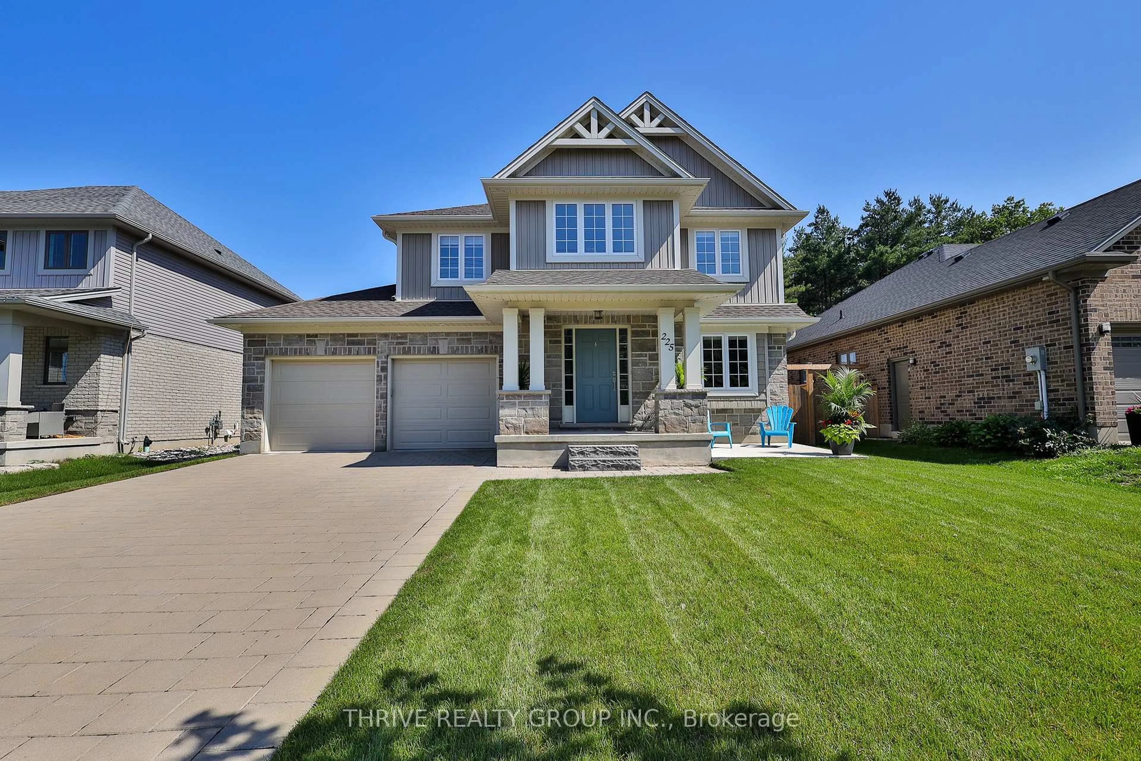 Home with brick exterior material, street for 225 Norman Pl, Strathroy-Caradoc Ontario N7G 0E6