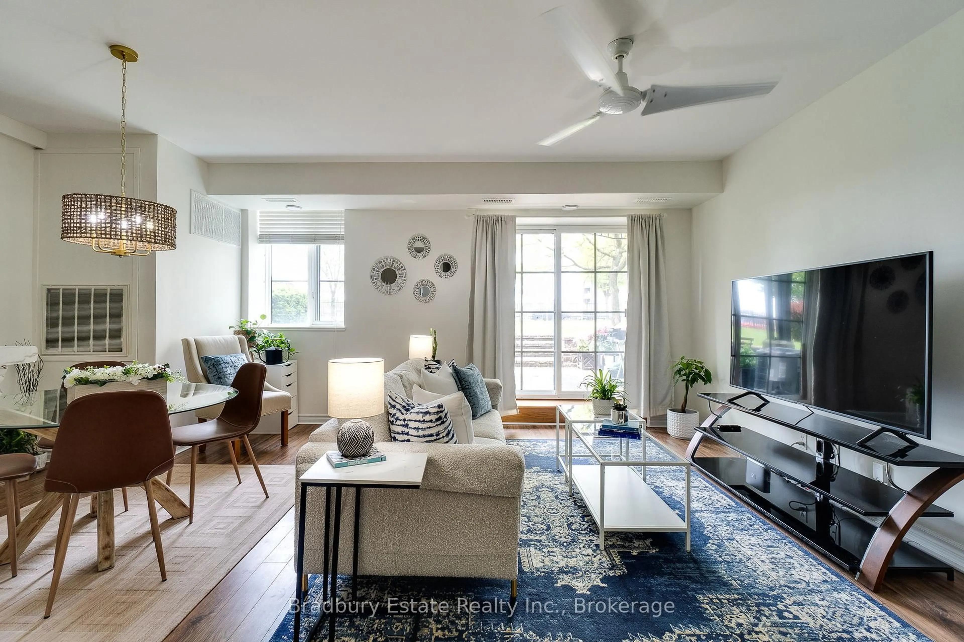 Living room with furniture, unknown for 262 Dundas St #105, Hamilton Ontario L8B 1A9