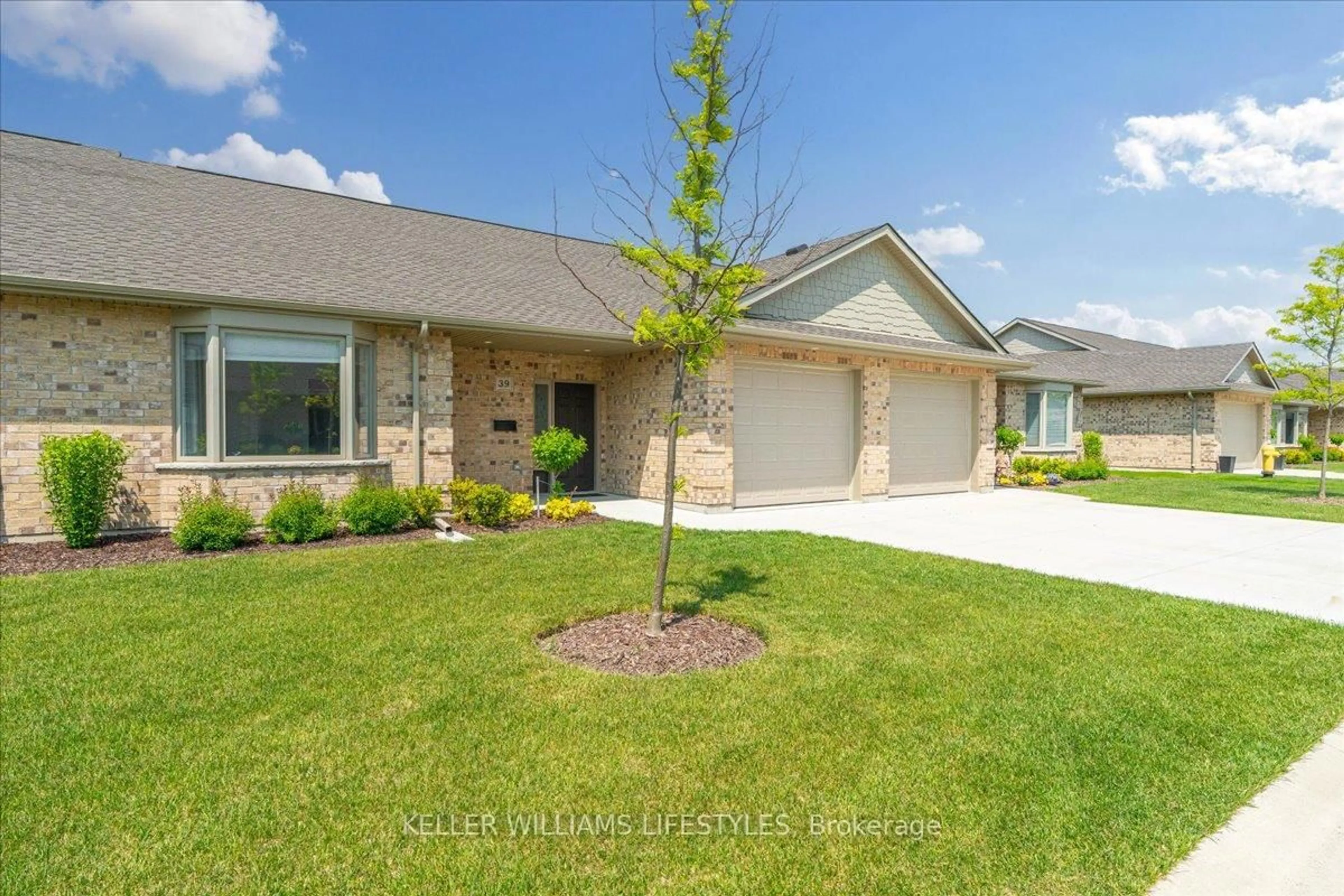 Home with brick exterior material, street for 5969 TOWNSEND Line #39, Lambton Shores Ontario N0N 1J0