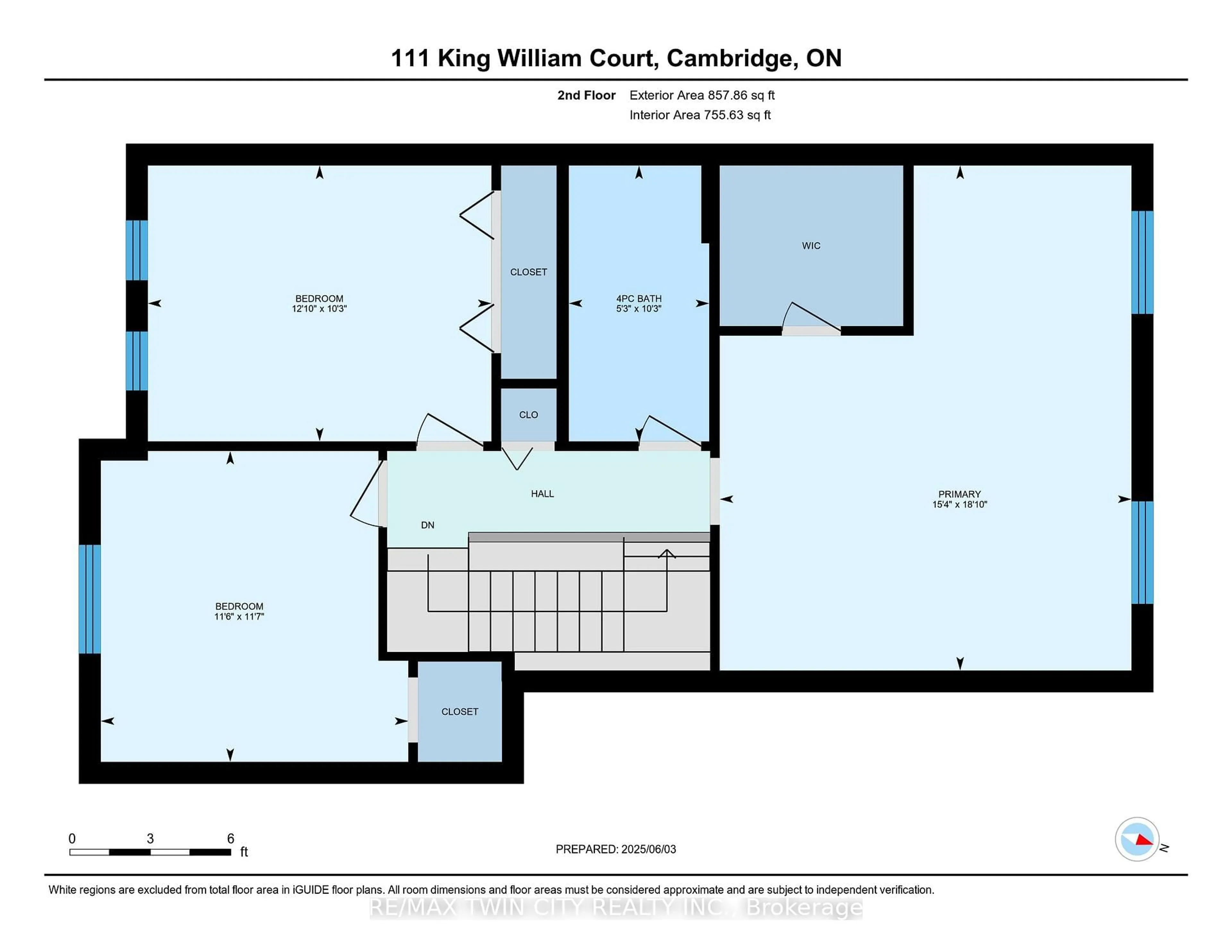 Floor plan for 111 King William Crt, Cambridge Ontario N3C 4J3