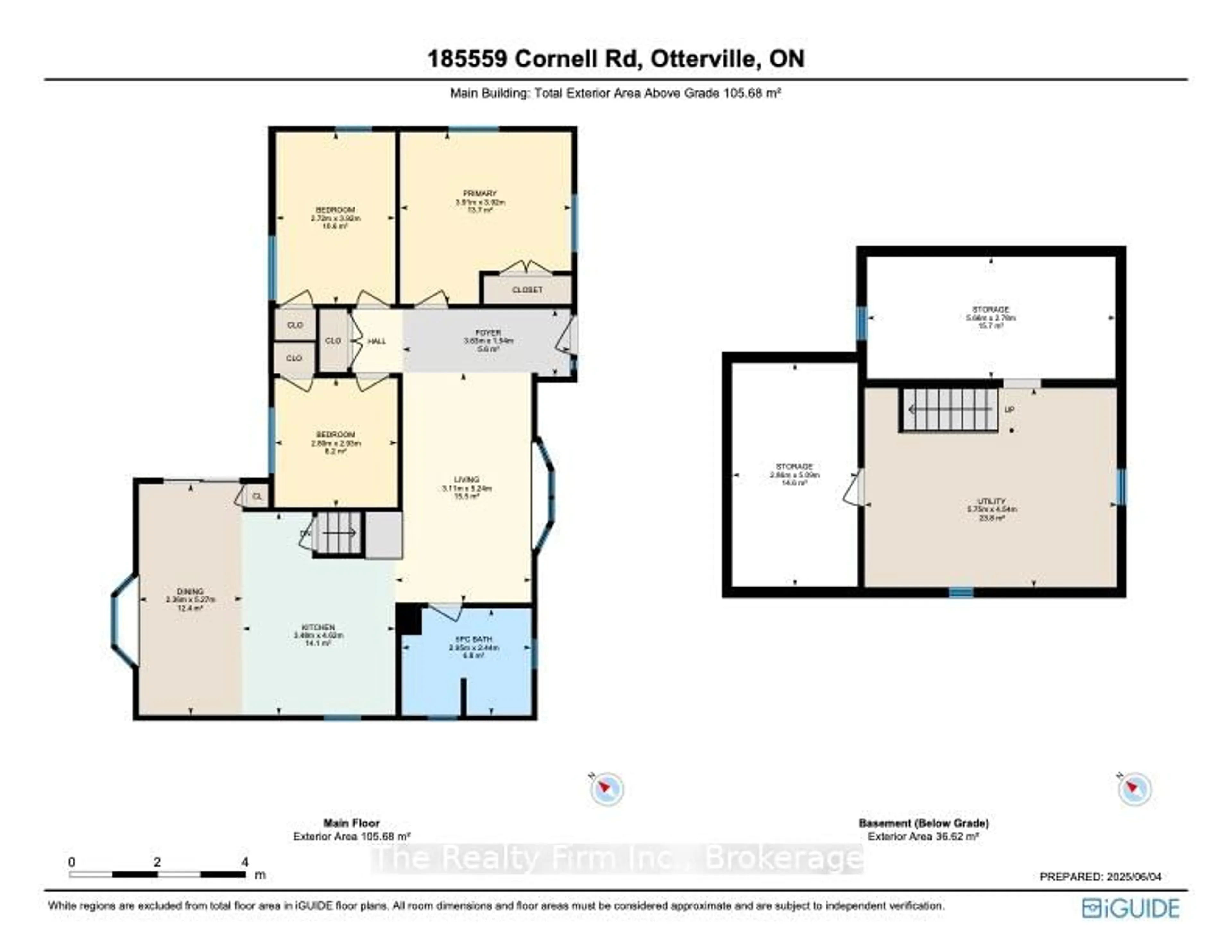 Floor plan for 185559 Cornell Rd, Norwich Ontario N0J 1R0