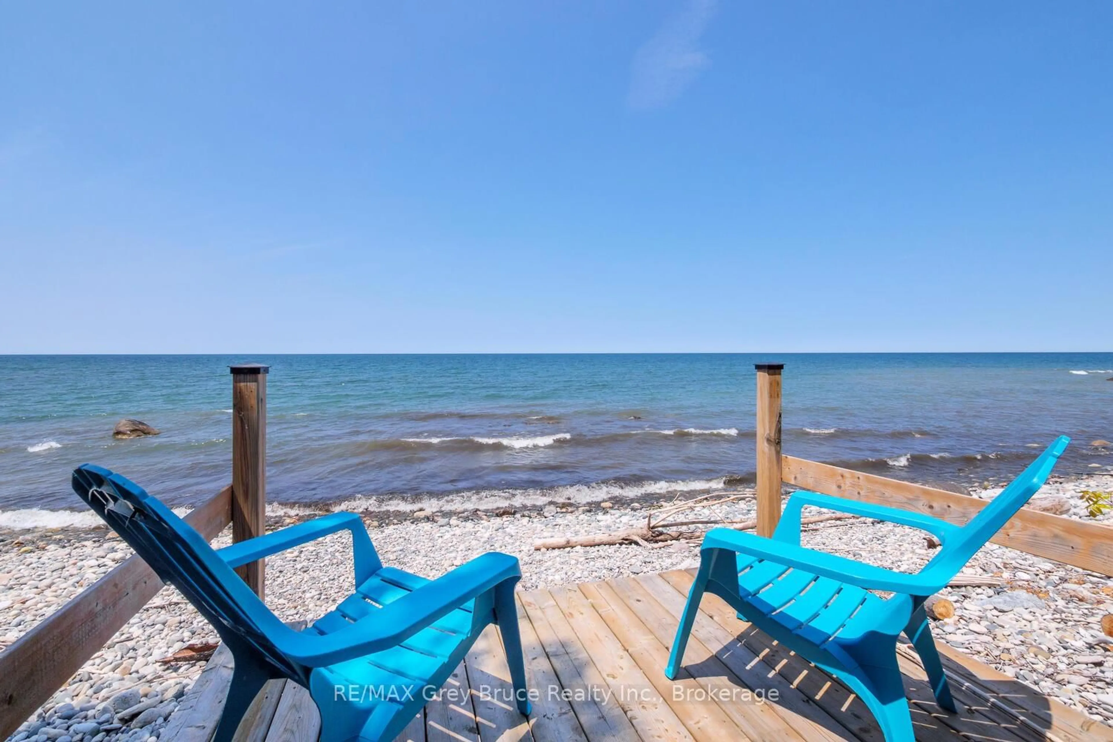 Patio, water/lake/river/ocean view for 821 Bruce Road 13 Rd, Native Leased Lands Ontario N0H 2G0