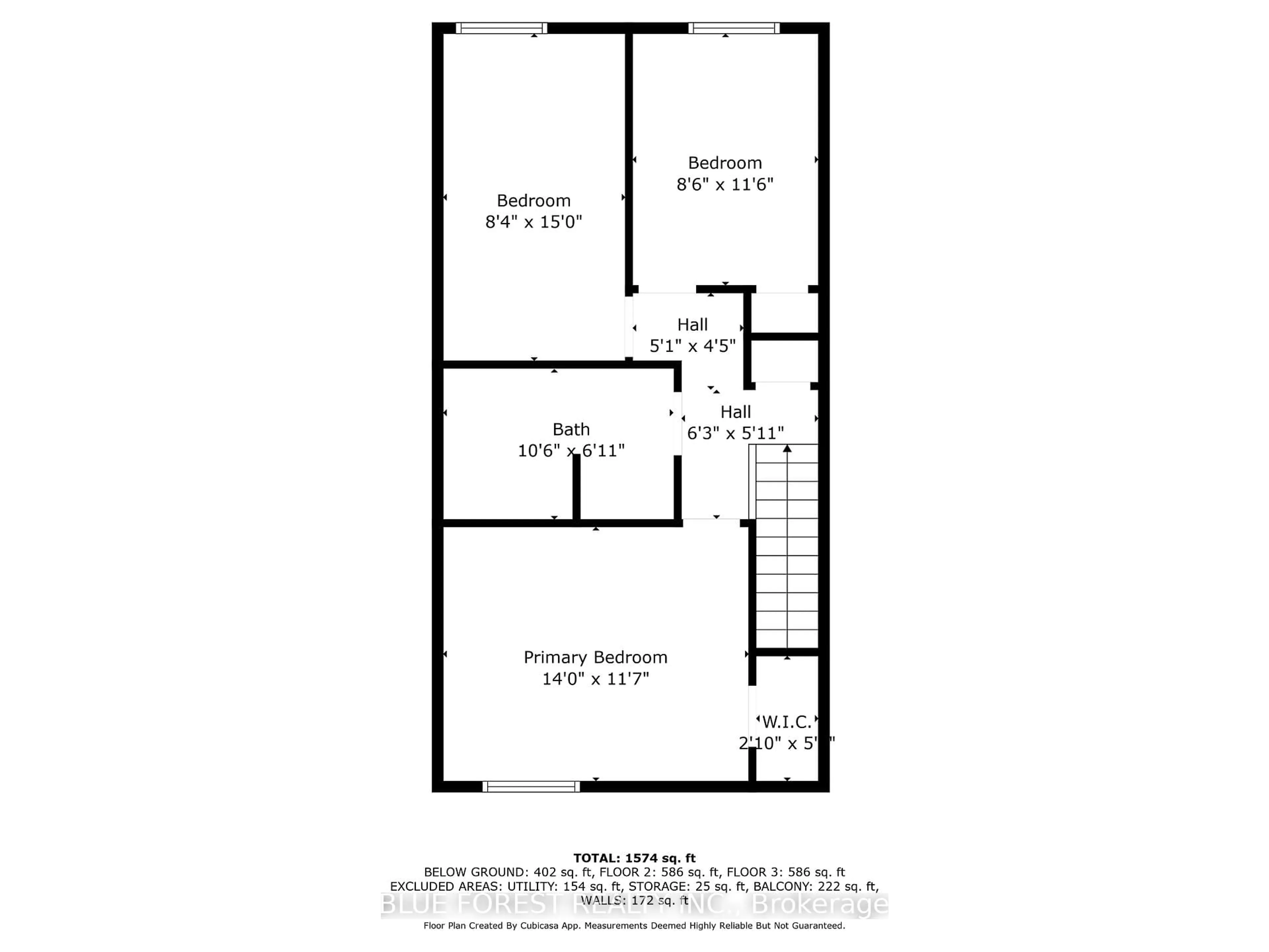 Floor plan for 696 Wonderland Rd #15, London South Ontario N6H 4Y8