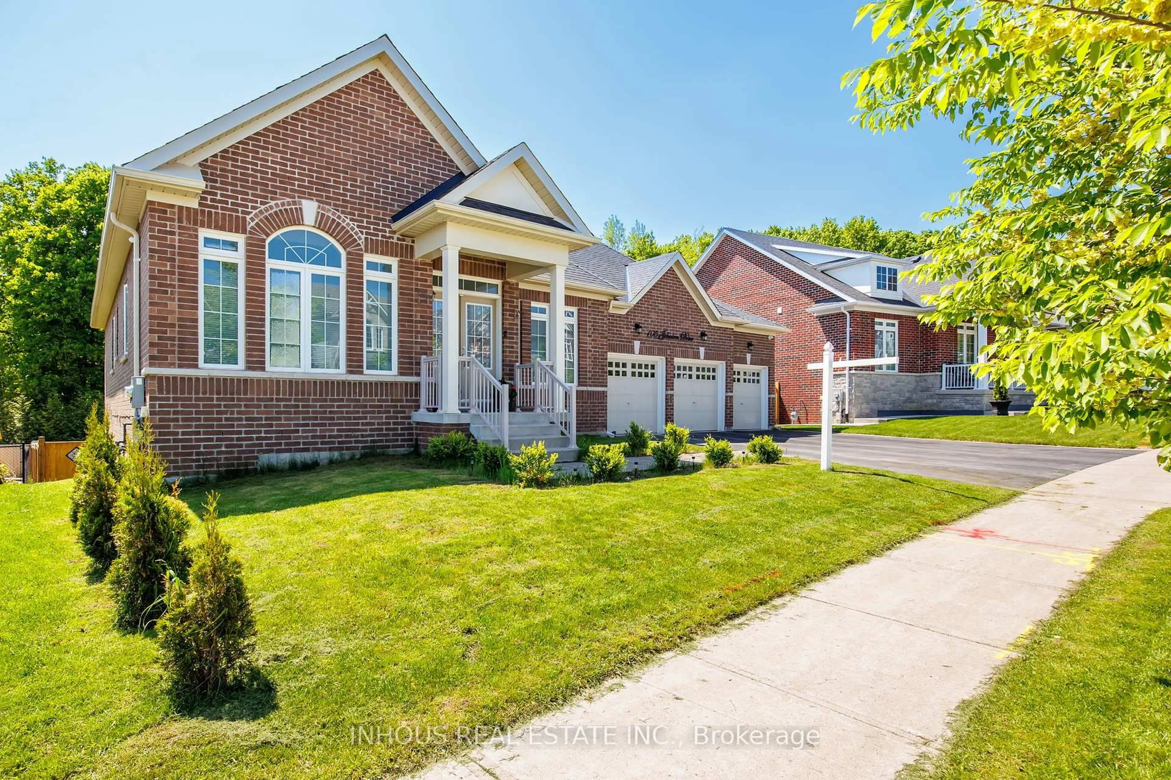 Home with brick exterior material, street for 105 Johnson Dr, Shelburne Ontario L9V 3V9
