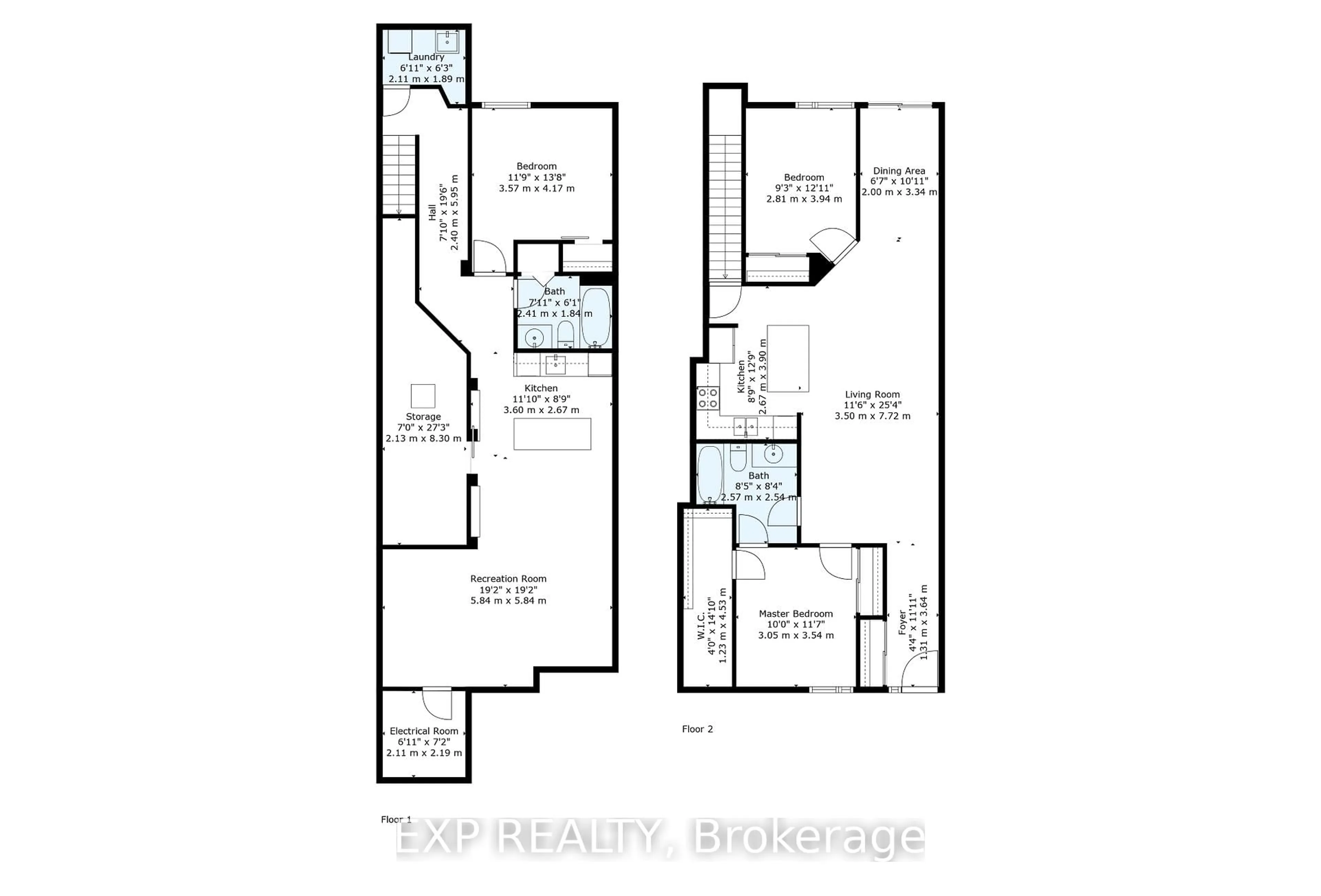 Floor plan for 117 Pilot Private, Ottawa Ontario K2V 0S4
