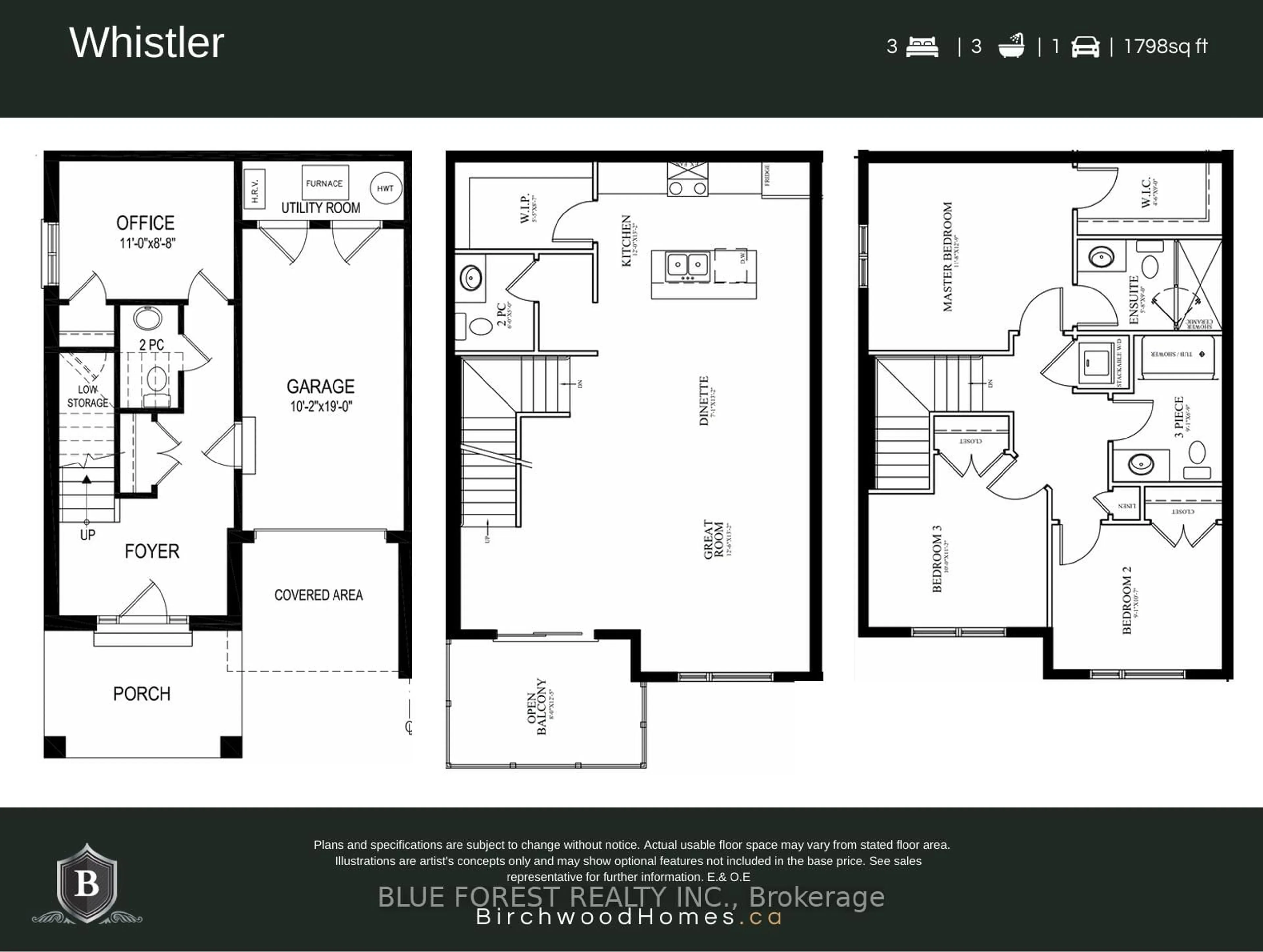Floor plan for 828 Palo Verde Garden, London North Ontario N6G 0B6