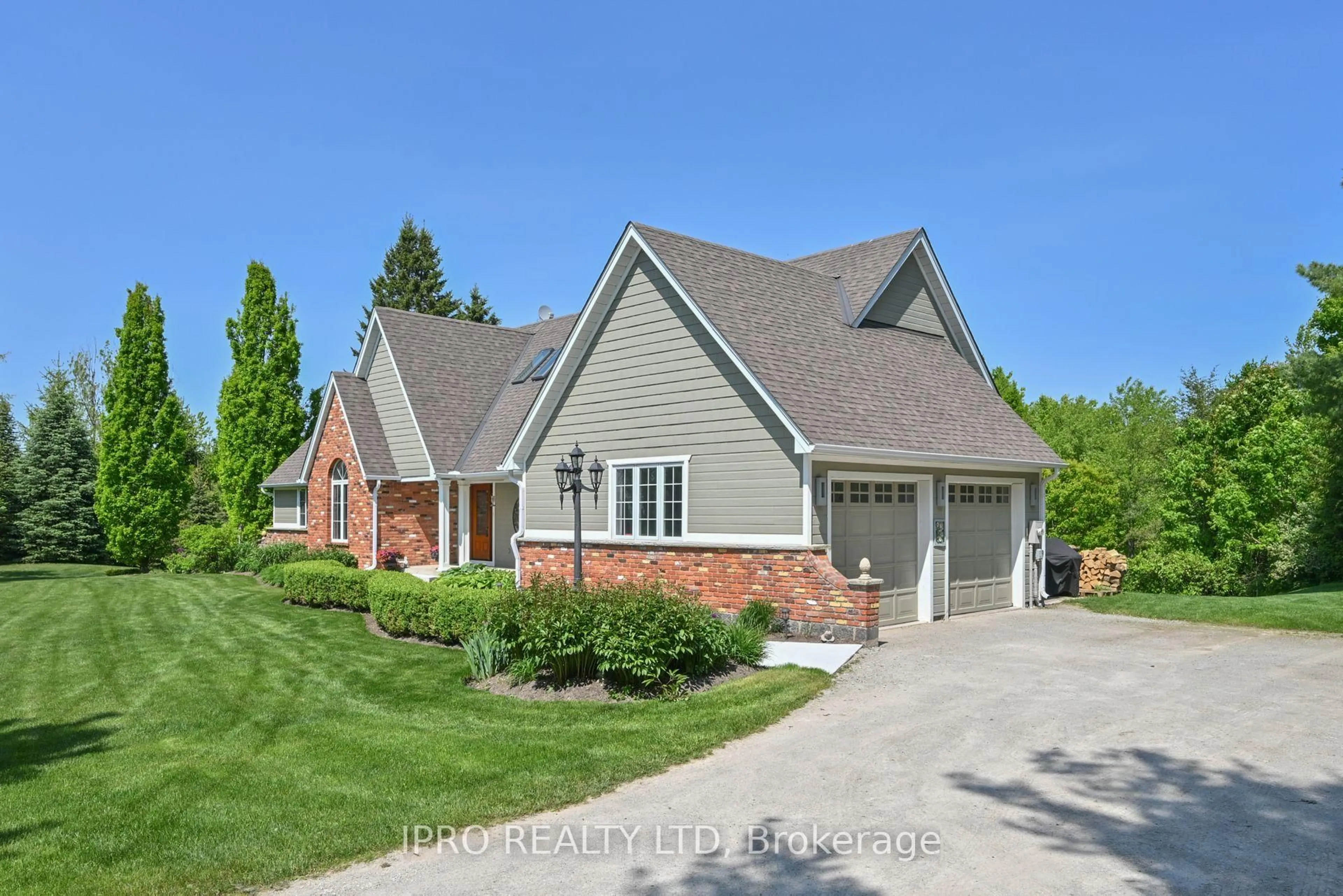 Home with brick exterior material, street for 5263 tenth Line, Erin Ontario N0B 1T0