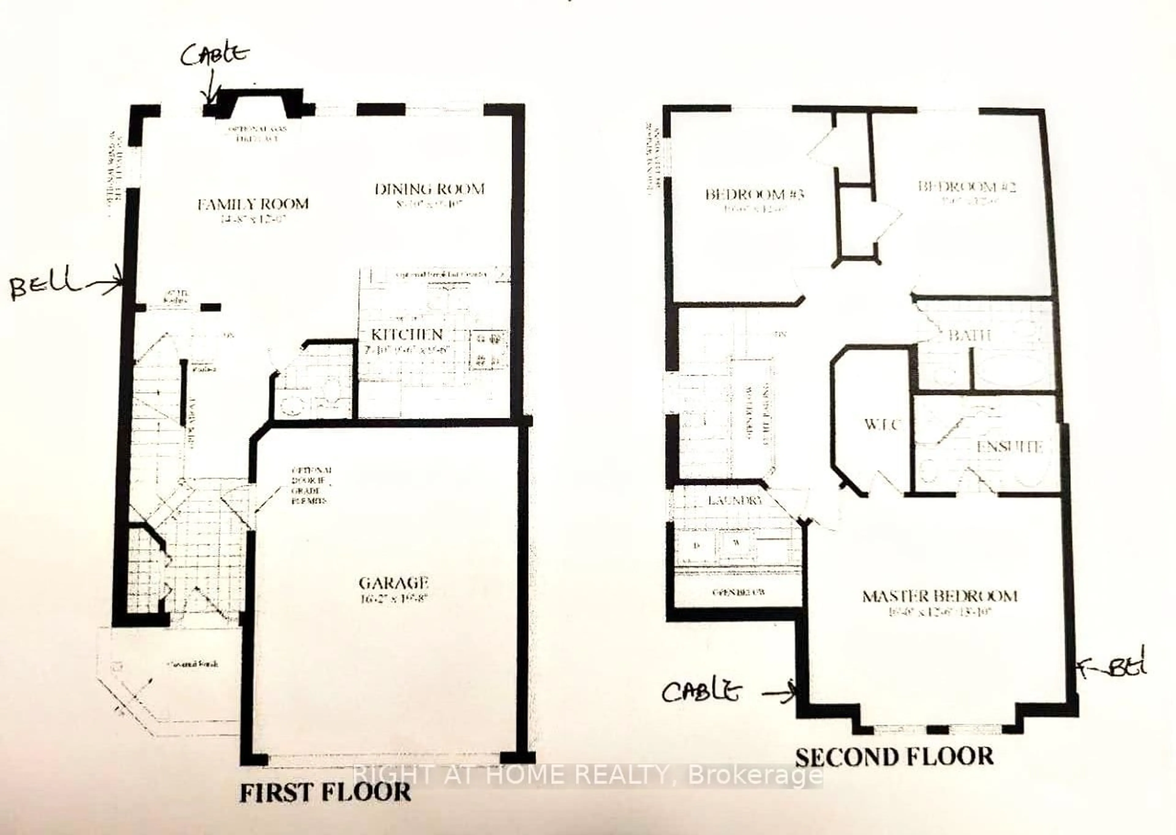 Floor plan for 6 Atessa Dr #1, Hamilton Ontario L9B 0C6