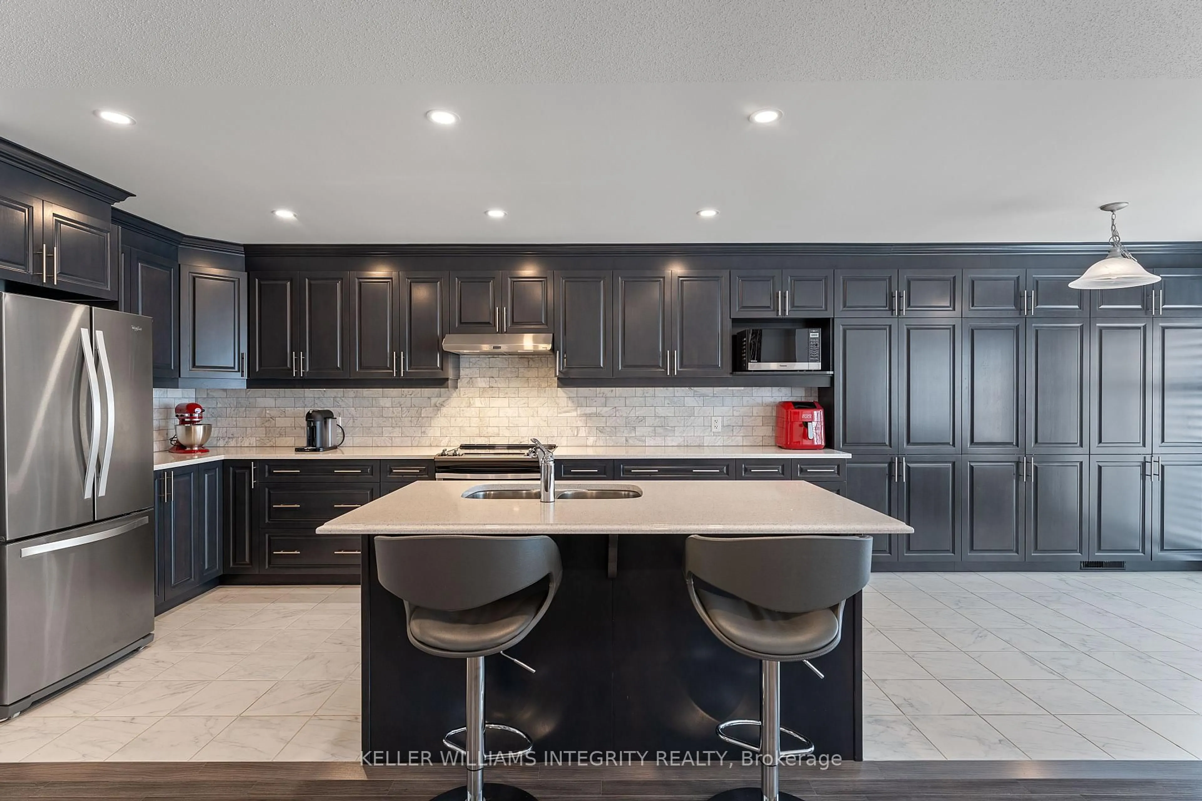 Contemporary kitchen, ceramic/tile floor for 322 Lipizzaner St, Stittsville Ontario K2S 0X9