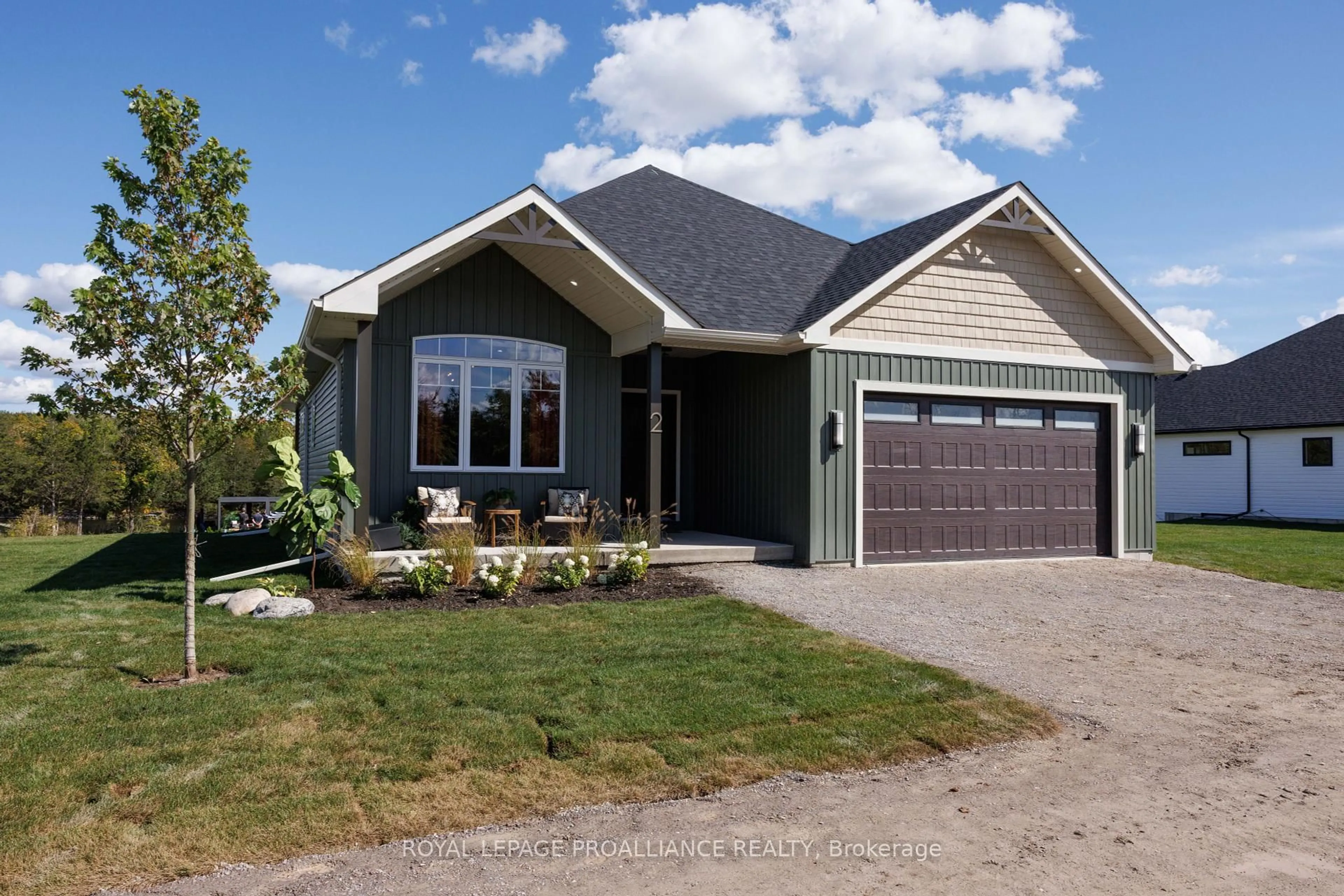 Home with vinyl exterior material, street for Lot 25 River Rapids Rd, Hastings Ontario K0K 2C0