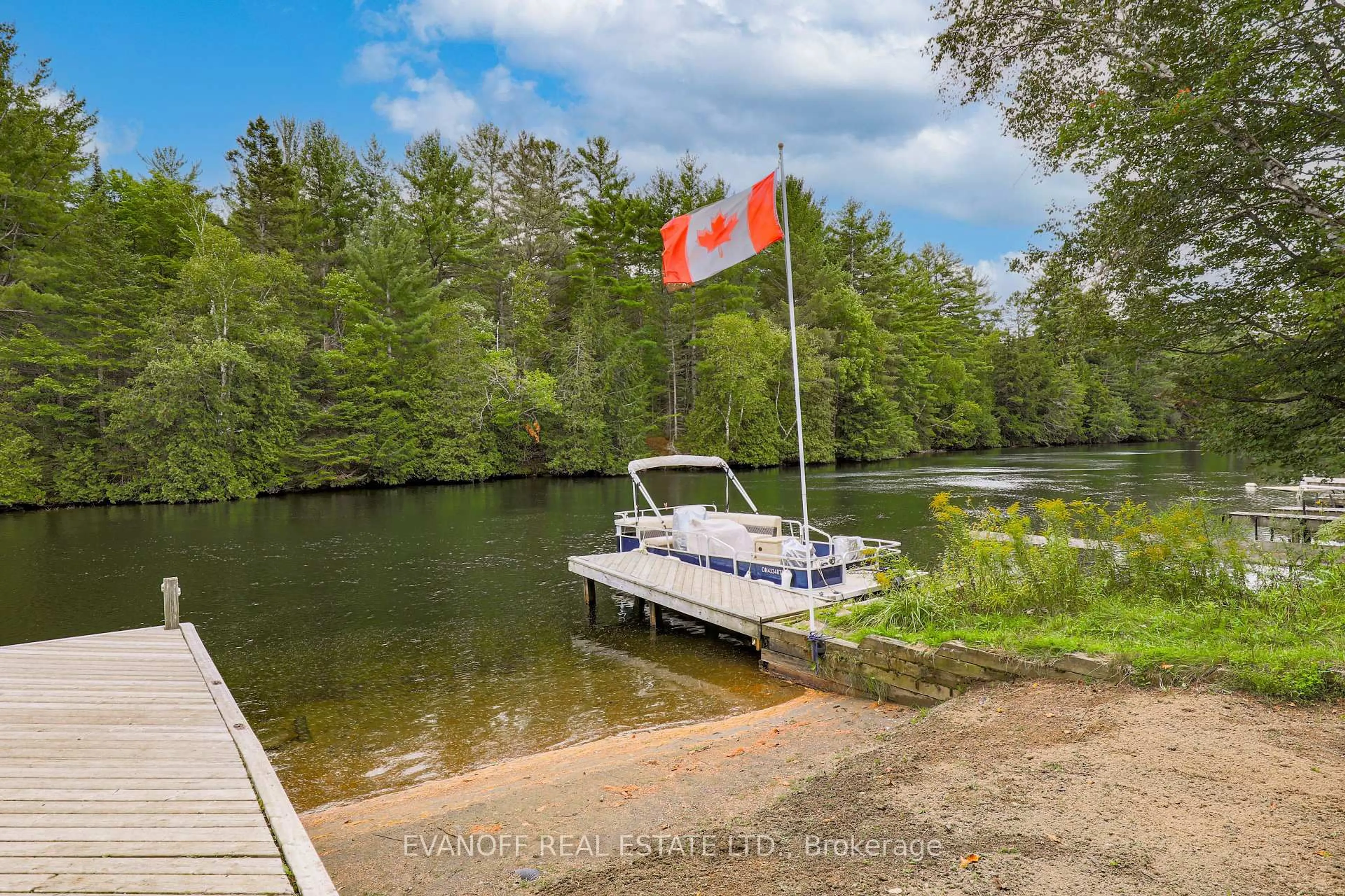 Patio, water/lake/river/ocean view for 45 Hardy Dr, Kawartha Lakes Ontario K0M 2L0