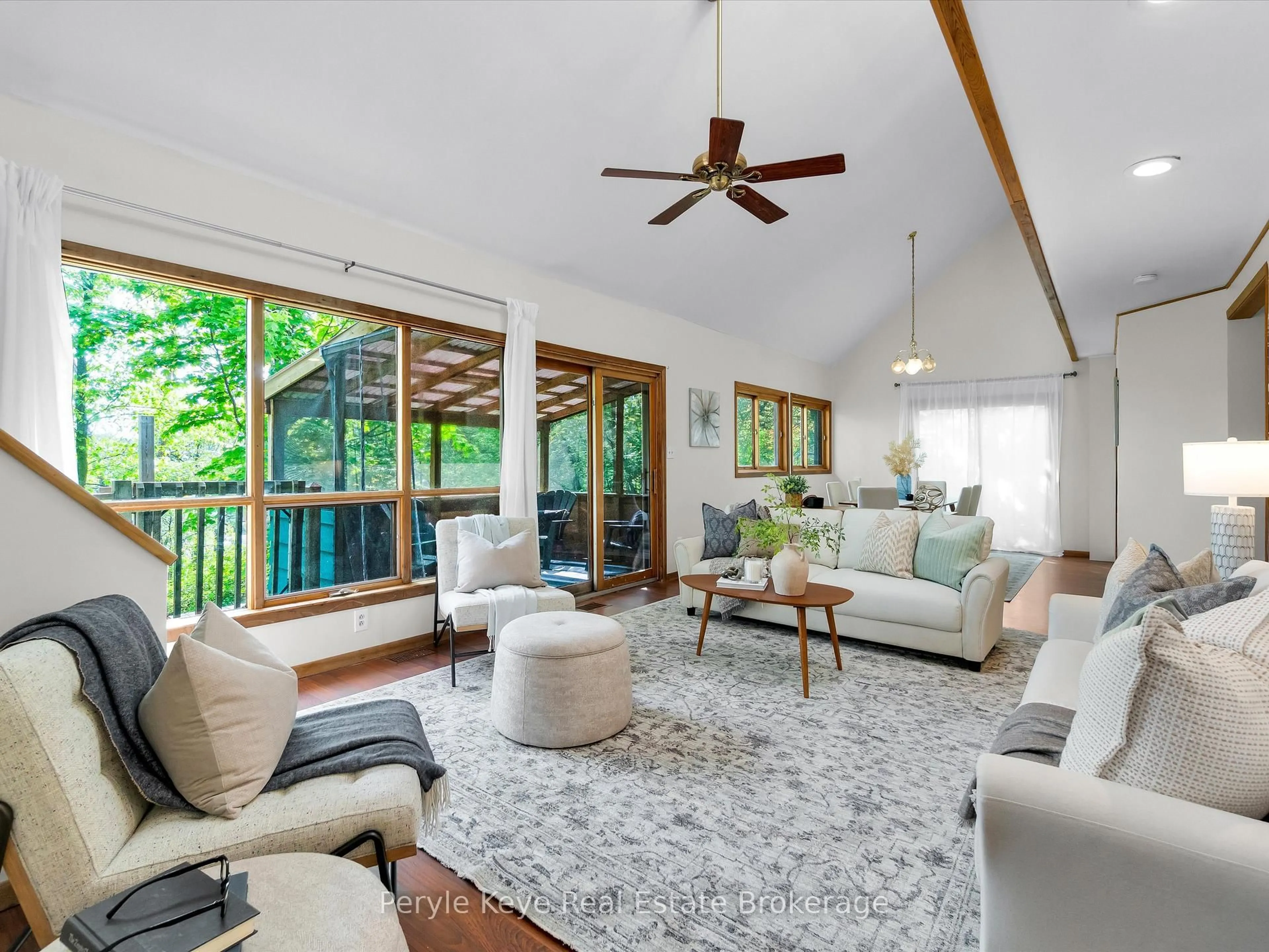 Living room with furniture, unknown for 5 Bird Lane, Bracebridge Ontario P1L 1J1