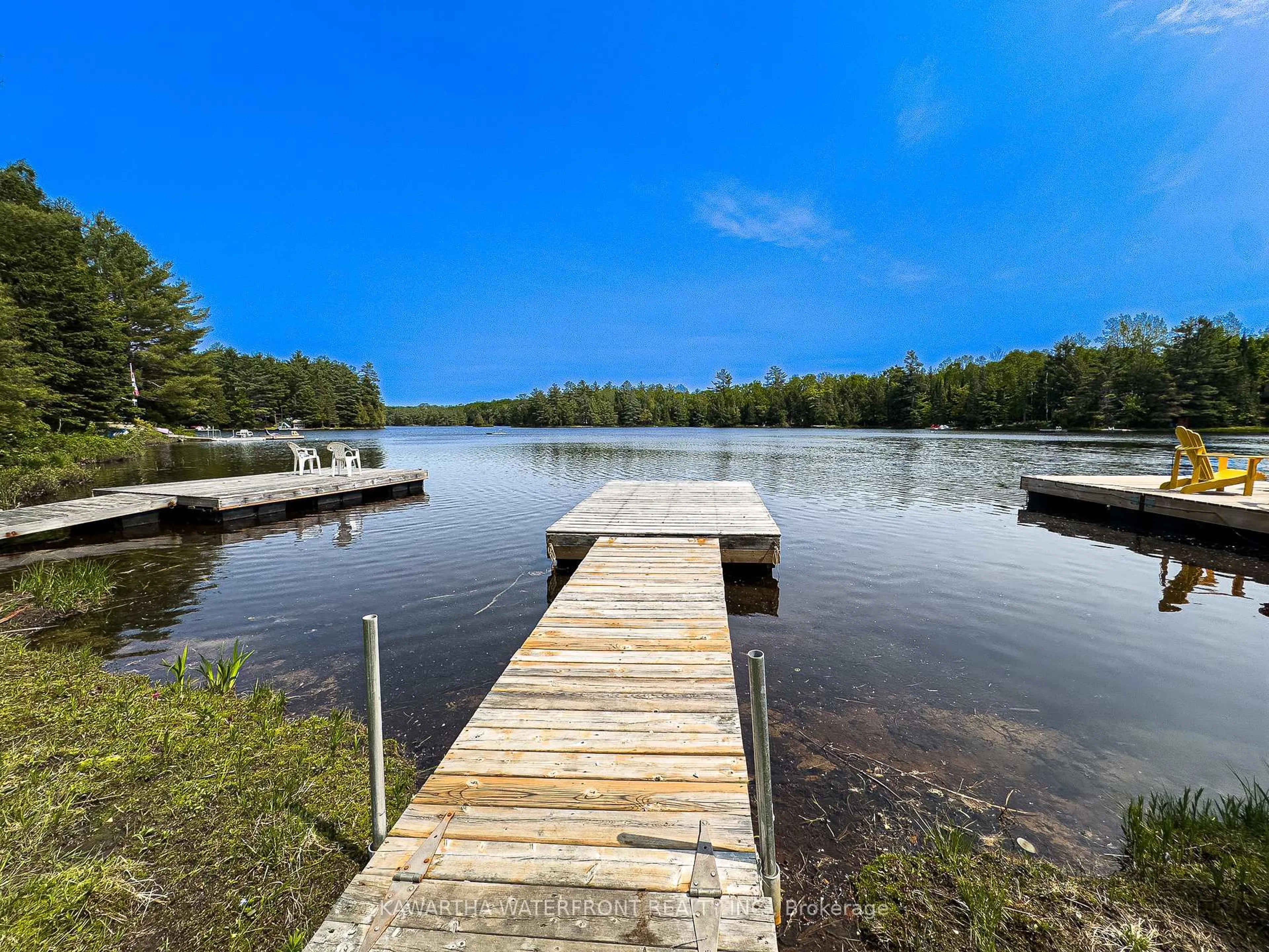 Patio, water/lake/river/ocean view for 1120 English Circ, Highlands East Ontario K0M 1R0