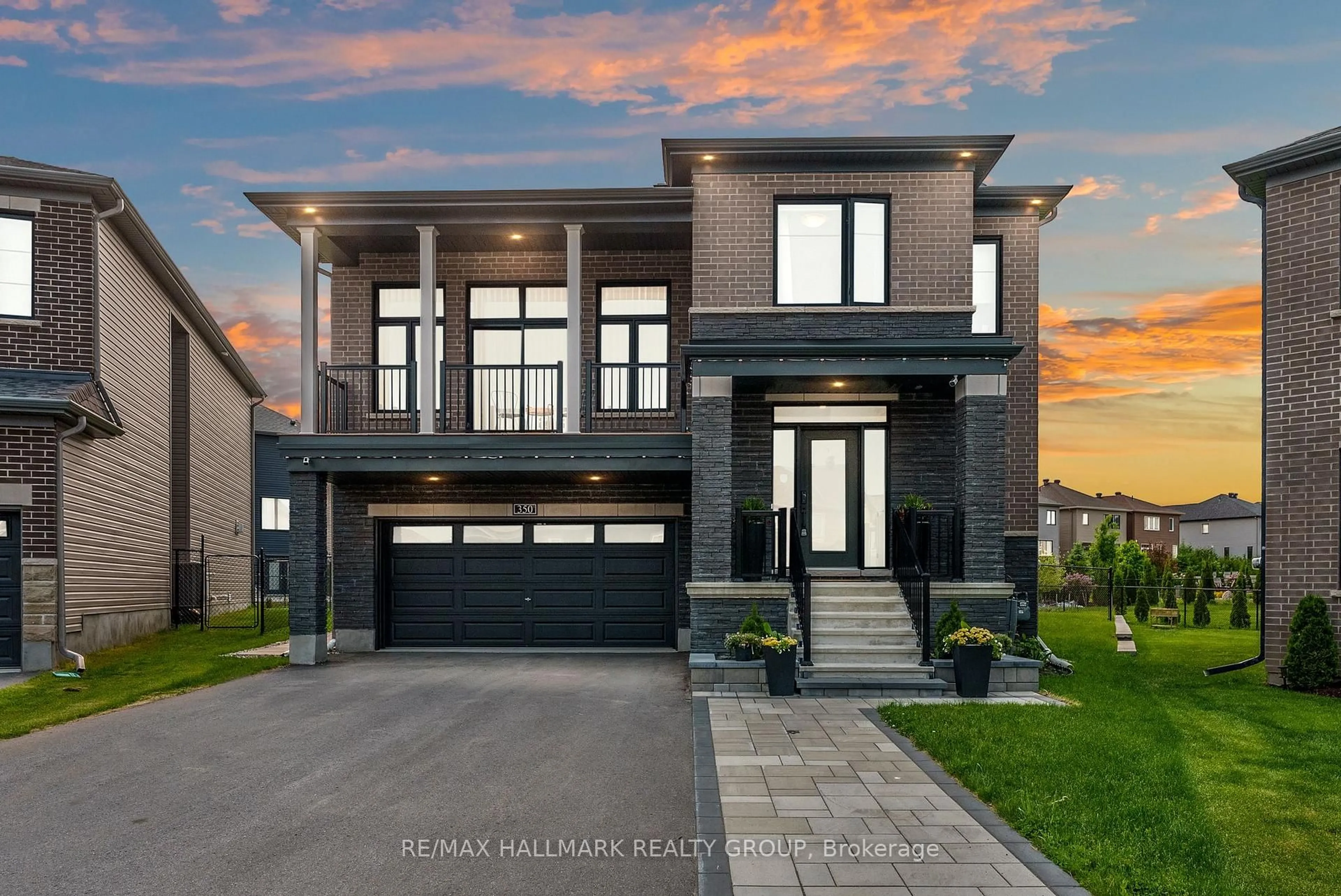 Home with brick exterior material, street for 350 Cloyne Cres, Ottawa Ontario K2J 6W4