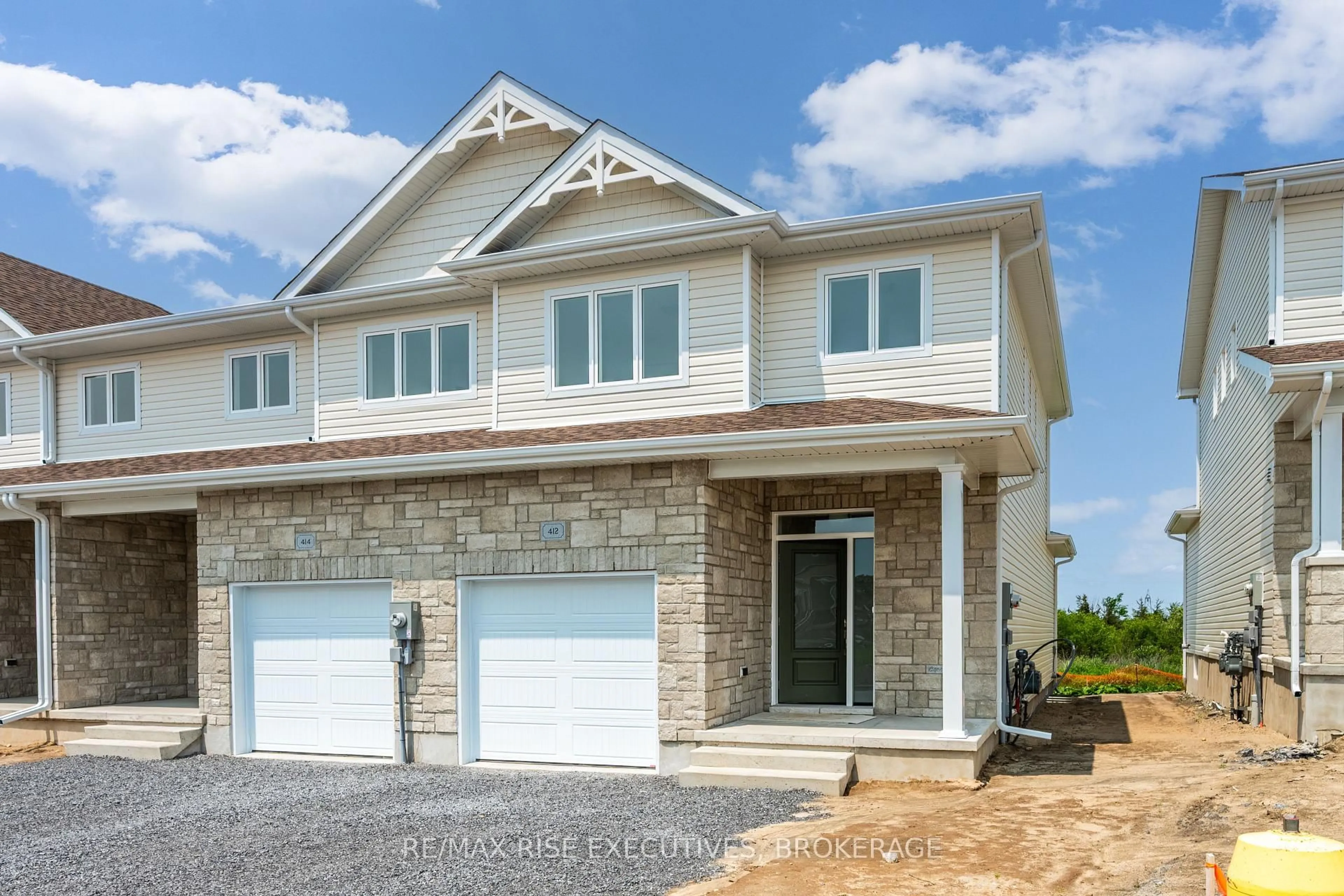 Home with brick exterior material, street for 412 Buckthorn Dr, Kingston Ontario K7P 0V6