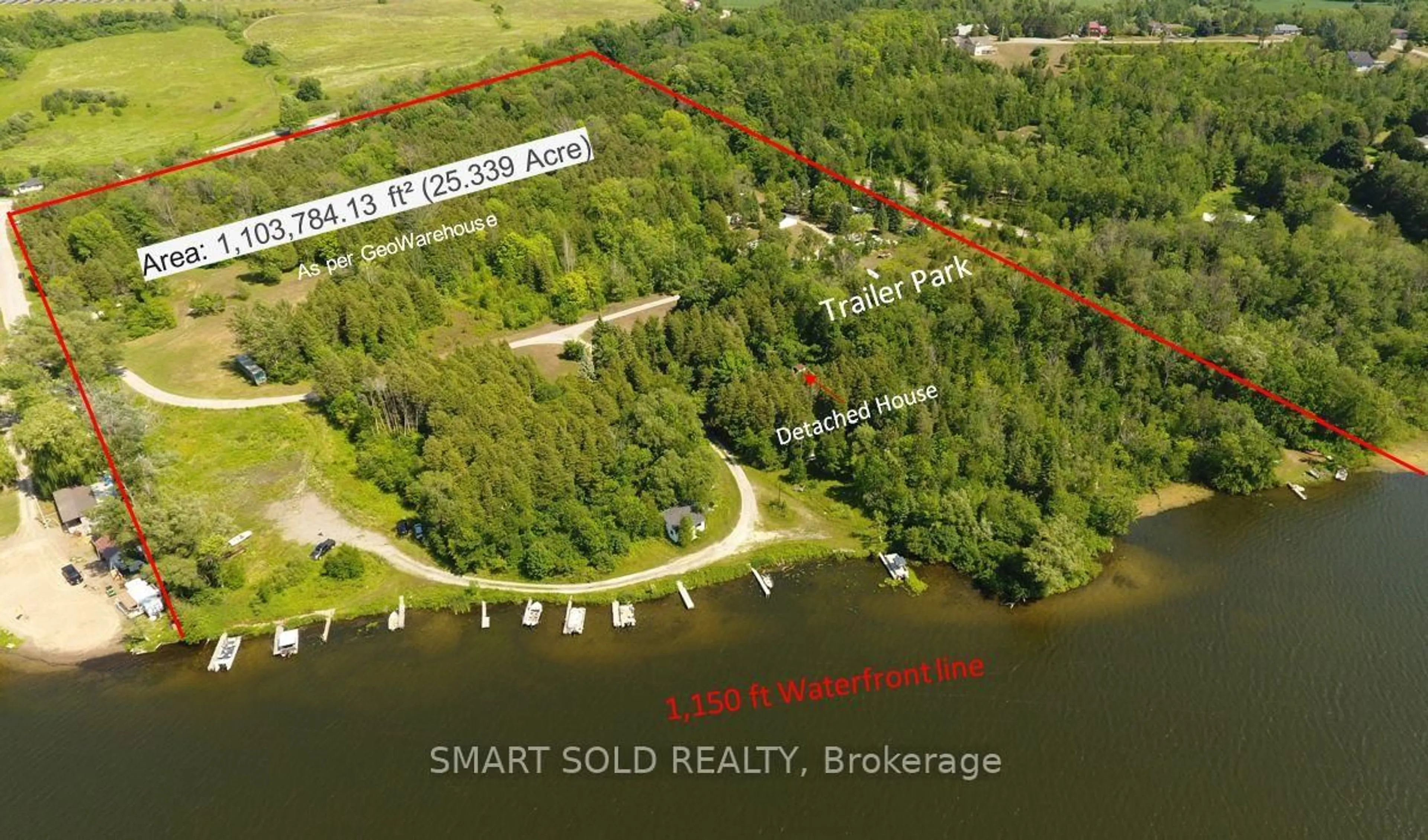 A pic from outside/outdoor area/front of a property/back of a property/a pic from drone, water/lake/river/ocean view for 247 Dunnette Landing Rd, Alnwick/Haldimand Ontario K0K 2X0