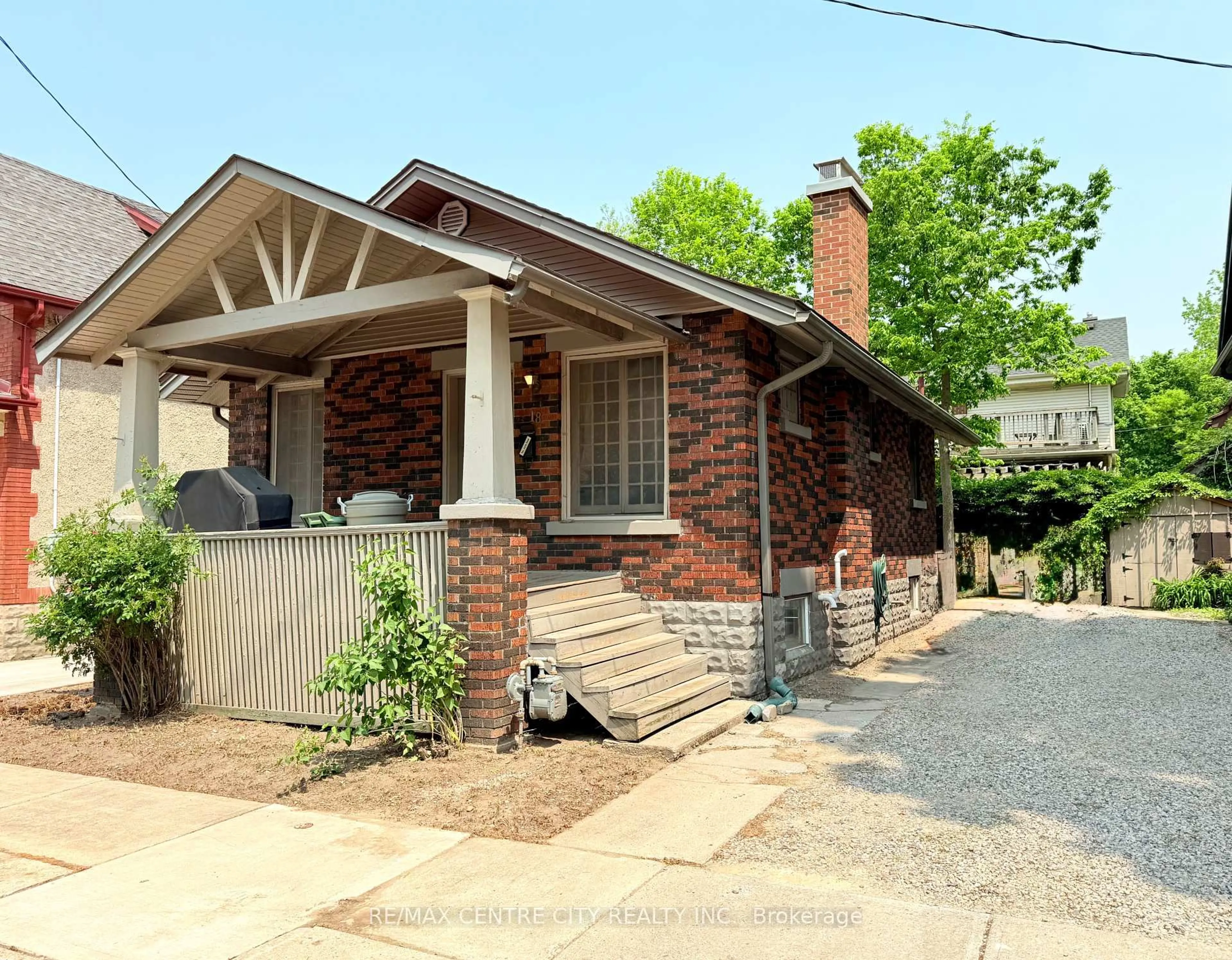 Home with brick exterior material, street for 18 Mackinnon Pl, London South Ontario N6C 3K6