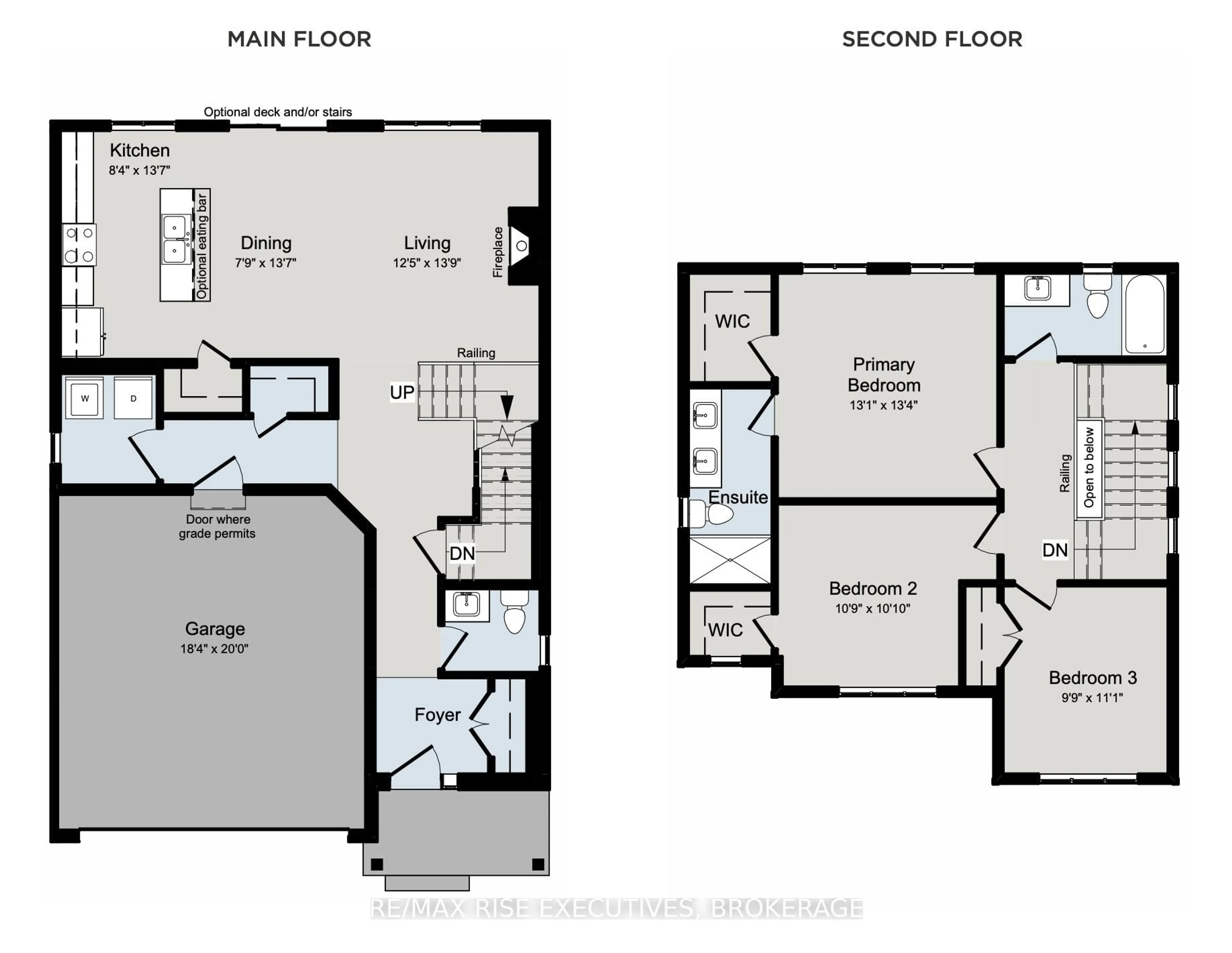 Floor plan for 1551 Scarlet St, Kingston Ontario K7K 0H7
