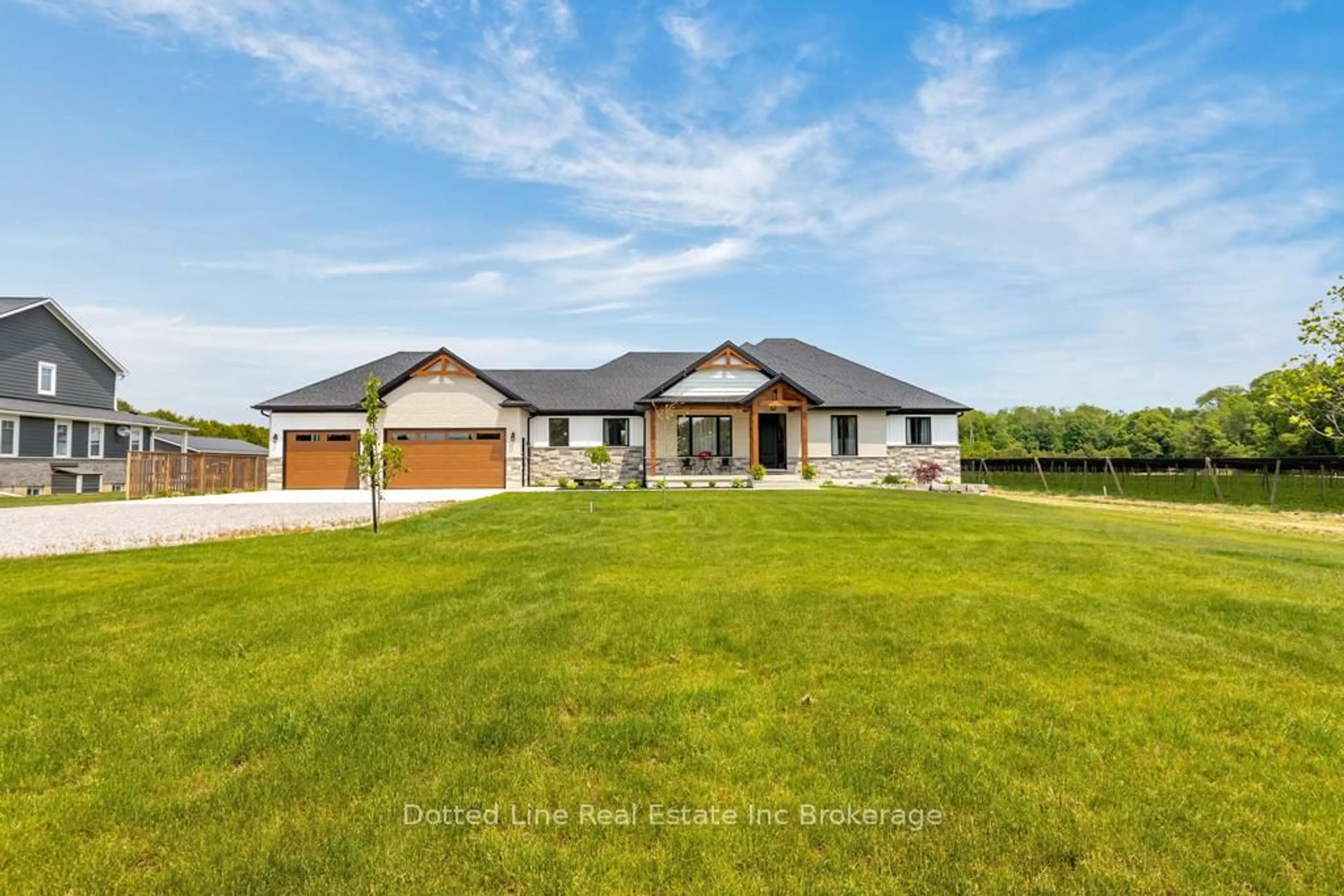 A pic from outside/outdoor area/front of a property/back of a property/a pic from drone, building for 3650 59 Highway, Norfolk Ontario N0E 1G0