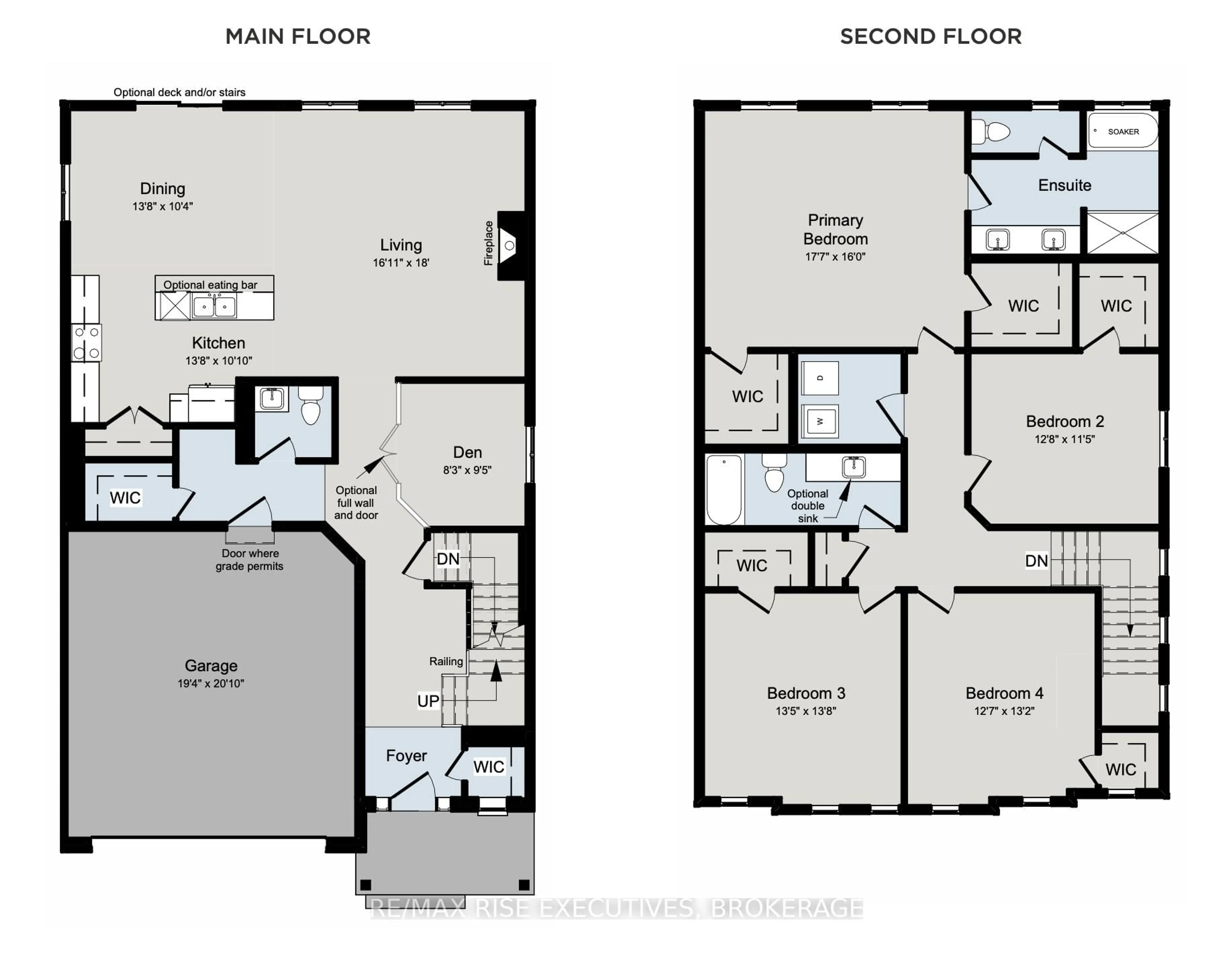 Floor plan for 462 Dockside Dr, Kingston Ontario K7K 0L6