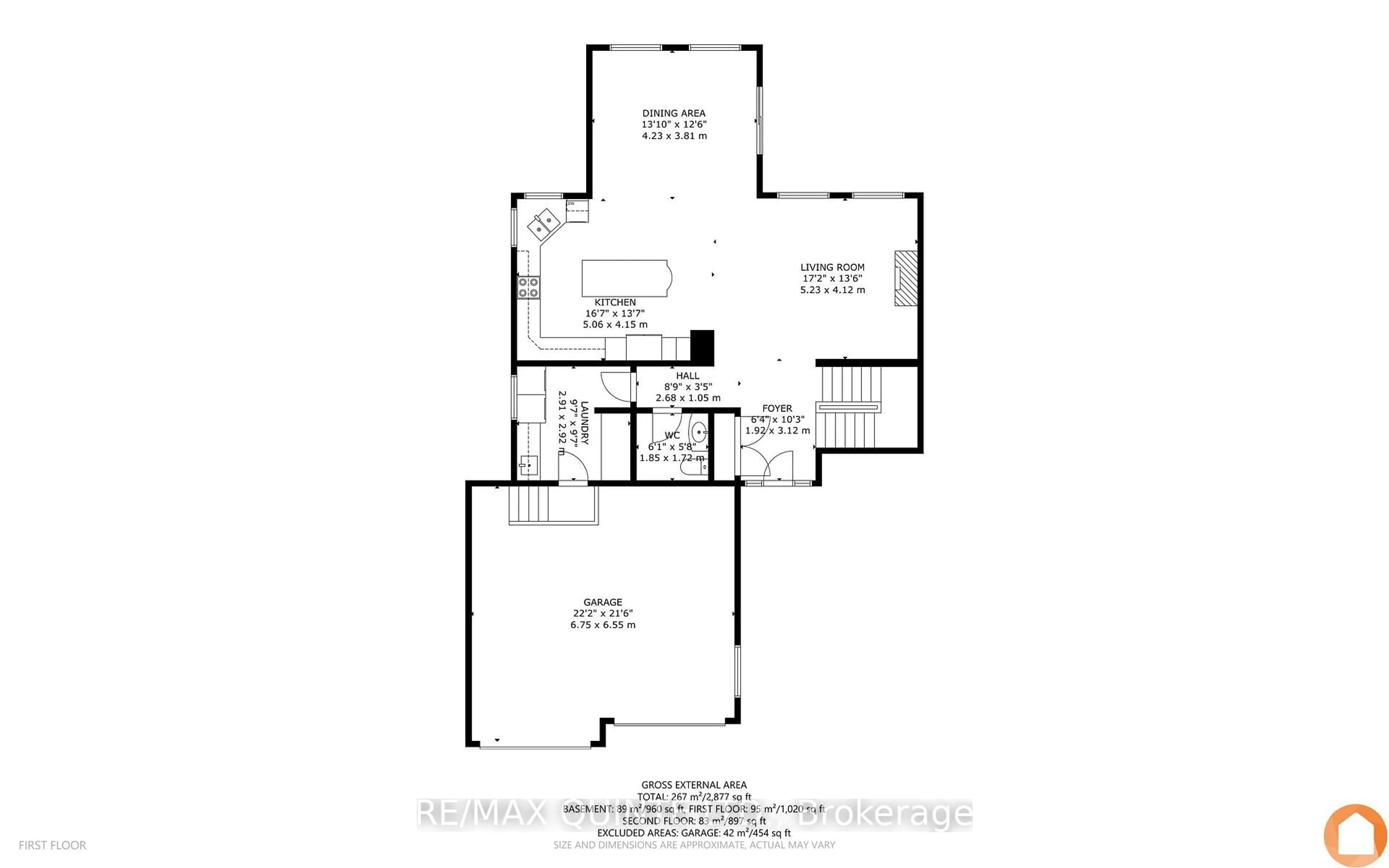 Floor plan for 275 Avondale Rd, Belleville Ontario K8P 0C2