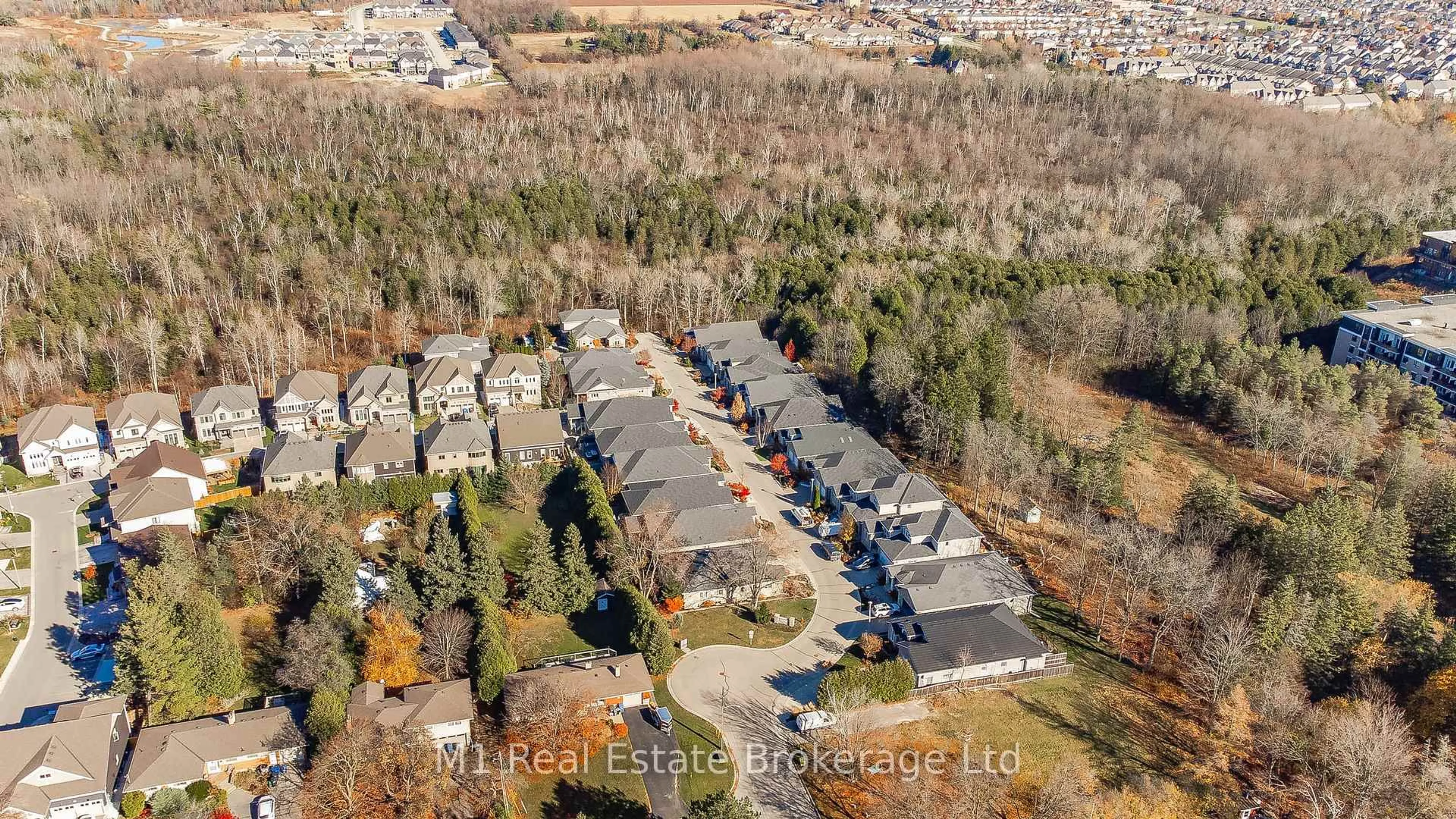 A pic from outside/outdoor area/front of a property/back of a property/a pic from drone, street for 15 Valley Rd #19, Guelph Ontario N1L 0H3
