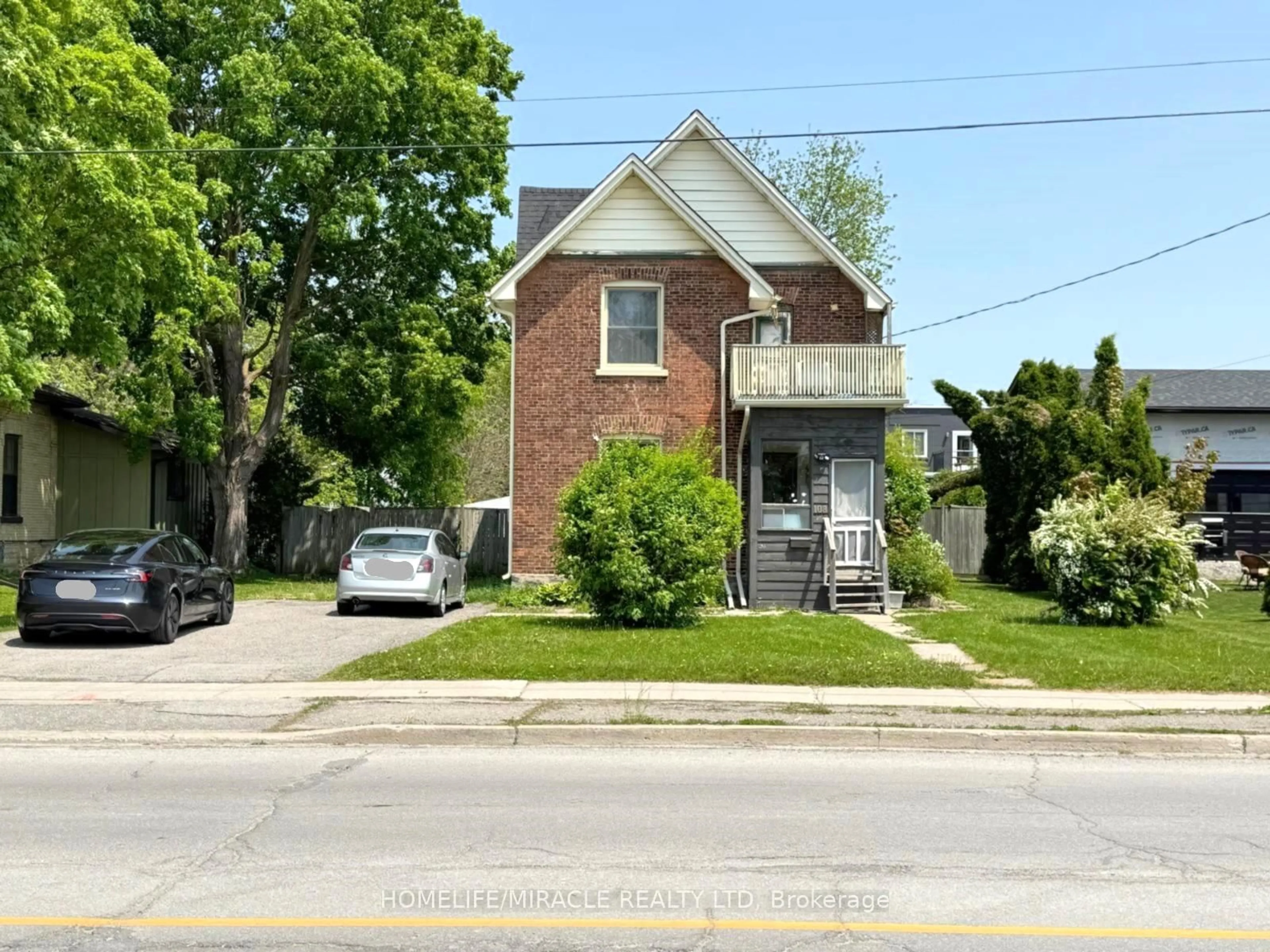 Home with brick exterior material, street for 108 Lindsay St, Kawartha Lakes Ontario K9V 2M6