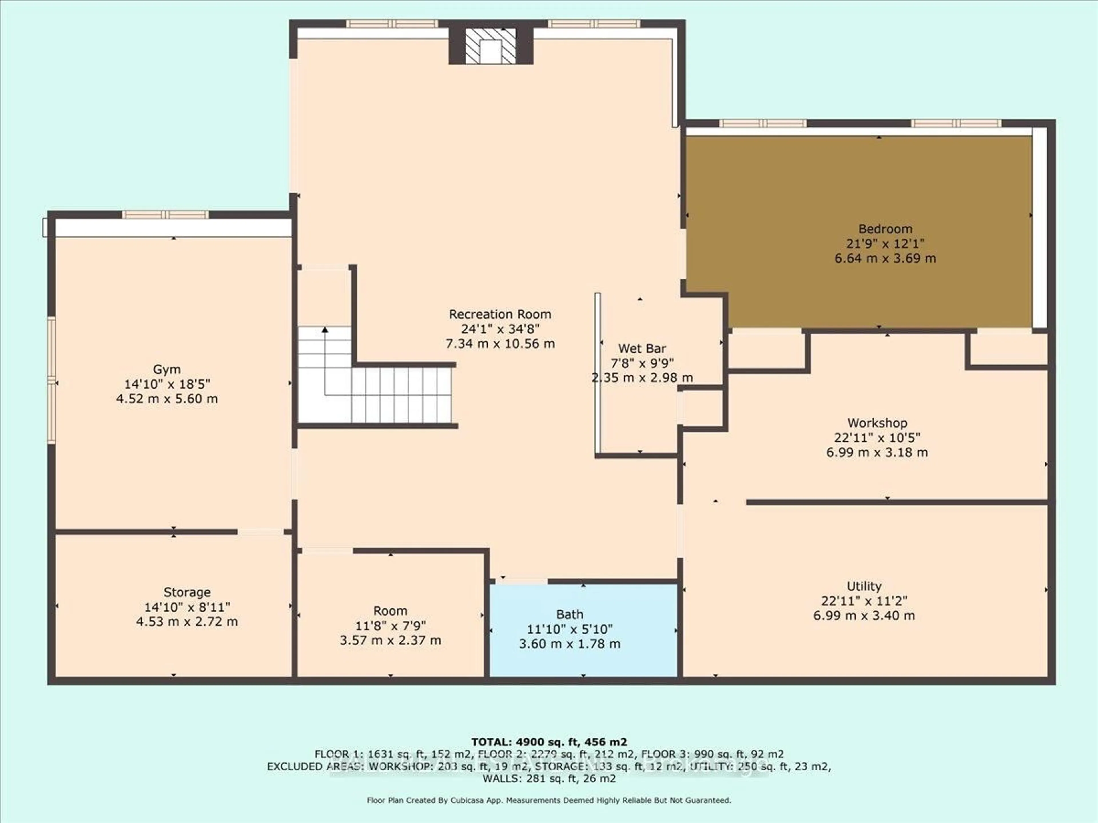 Floor plan for 18 Six Foot Bay Rd, Trent Lakes Ontario K0L 1J0