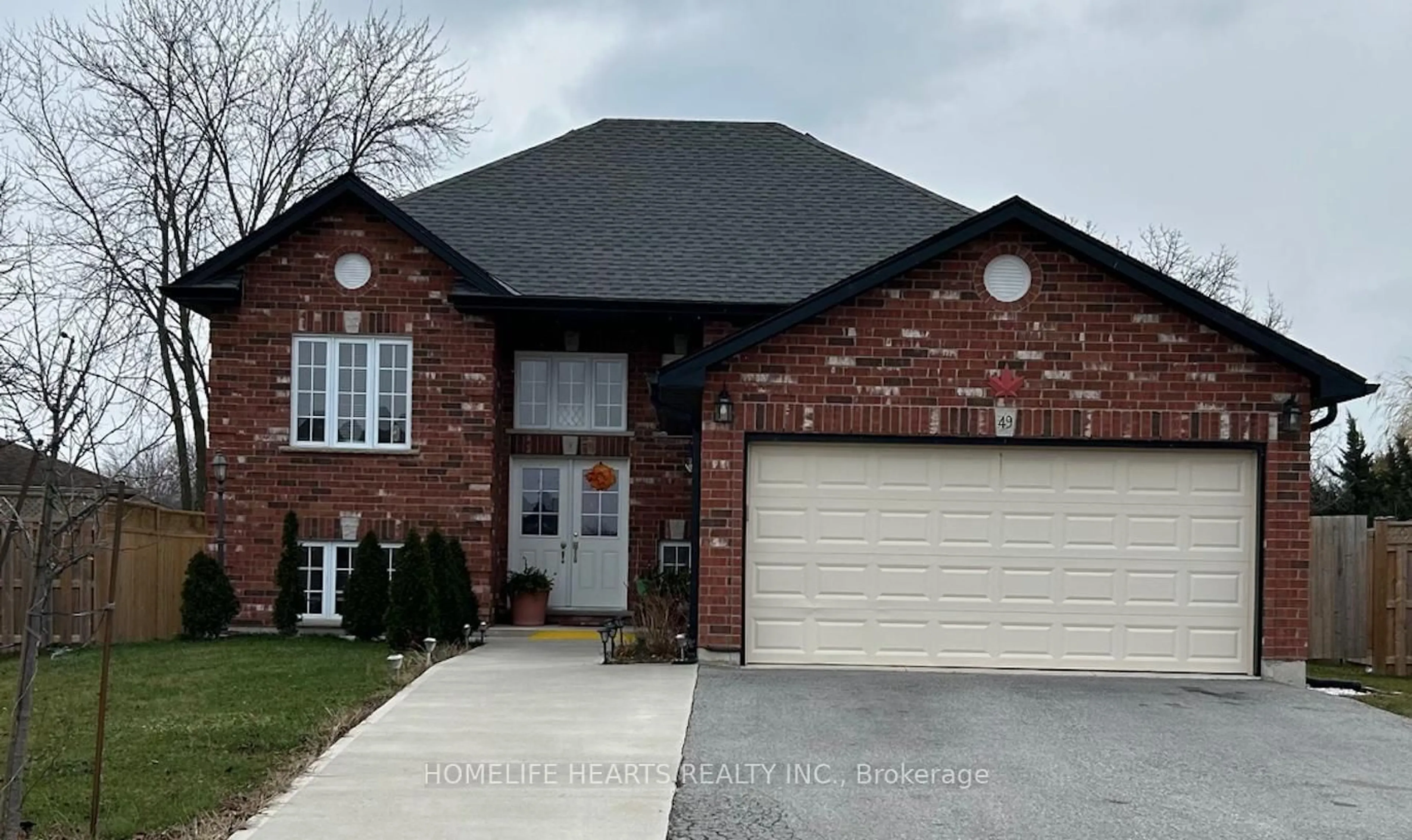 Home with brick exterior material, street for 49 Dennis Dr, Norwich Ontario N0J 1P0