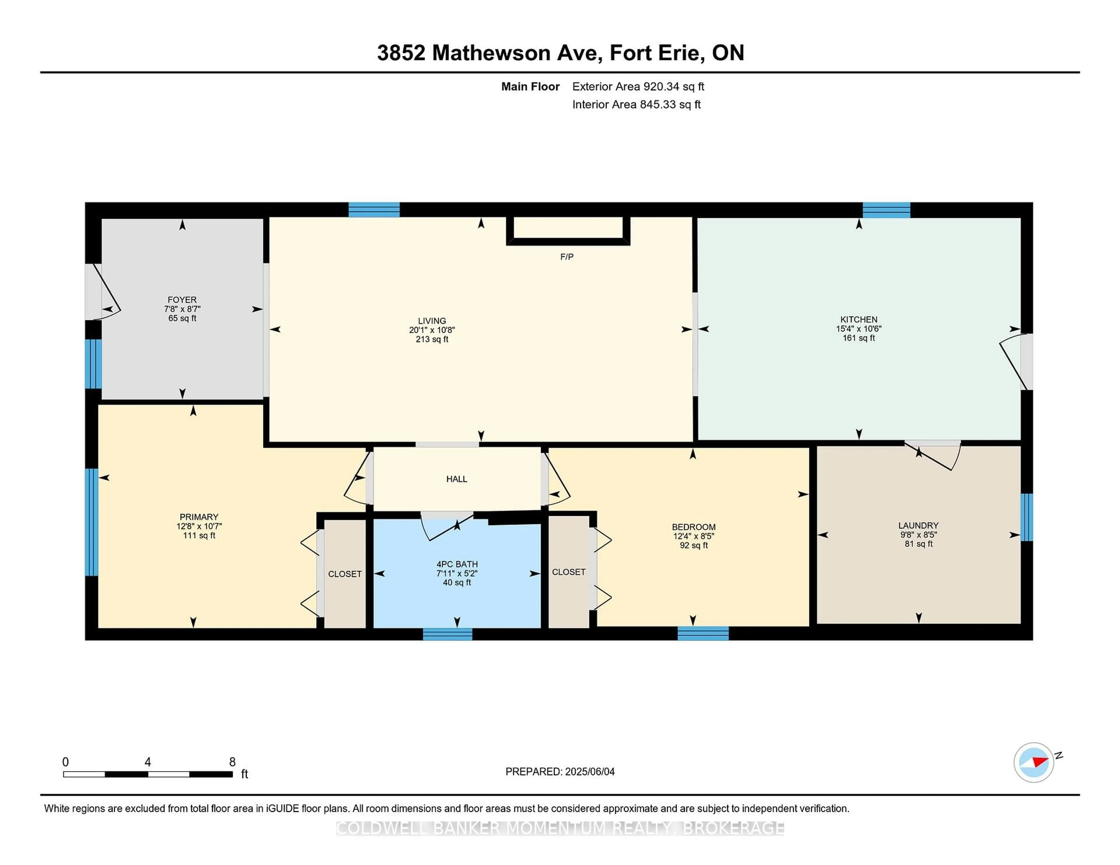 Floor plan for 3852 Mathewson Ave, Fort Erie Ontario L0S 1B0