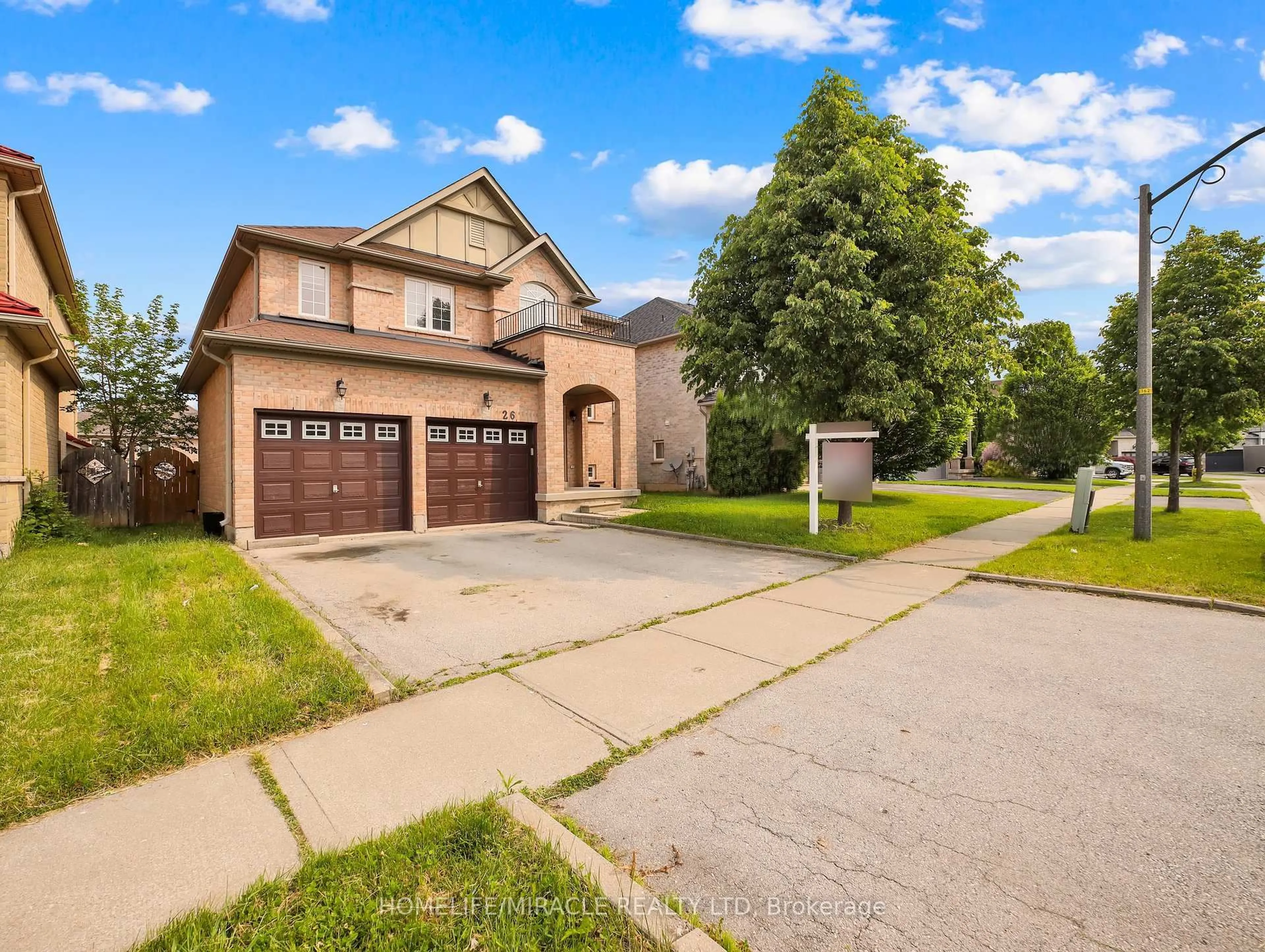 Home with brick exterior material, street for 26 Stephenson Rd, Brantford Ontario N3S 0B4