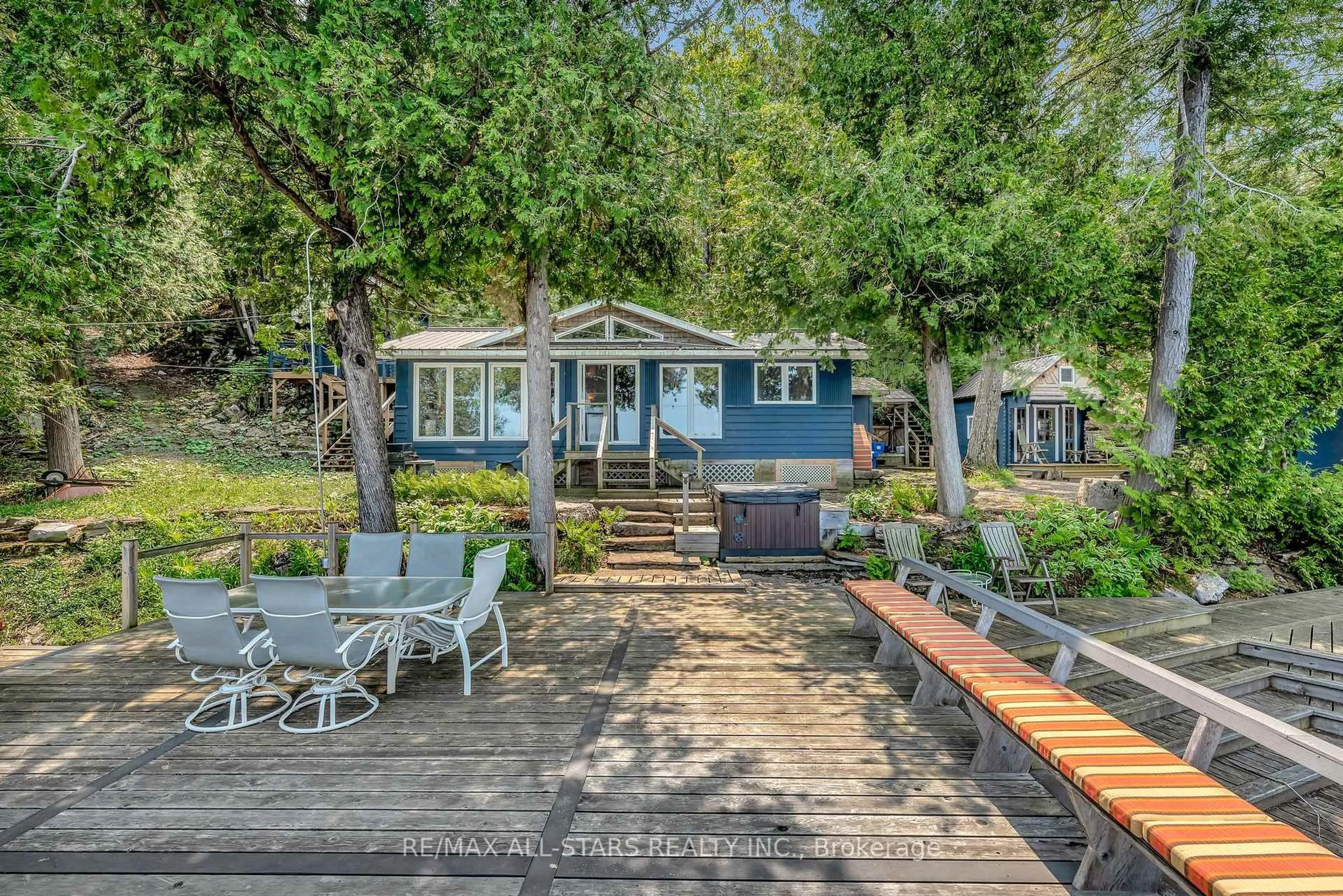 Patio, water/lake/river/ocean view for 3047 Fire Route 30, Smith-Ennismore-Lakefield Ontario K0L 2H0