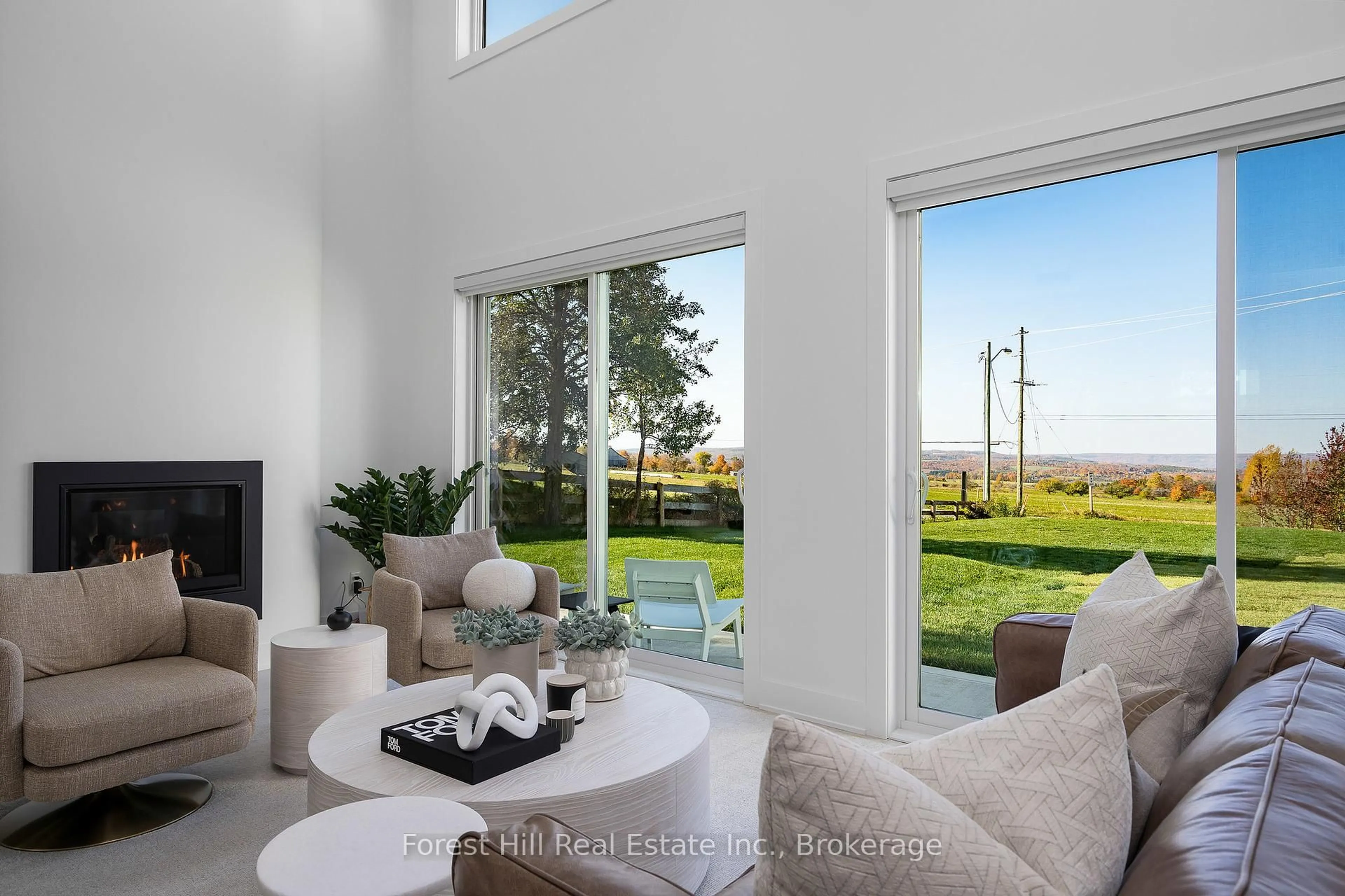 Living room with furniture, ceramic/tile floor for 495957 GREY ROAD 2, Blue Mountains Ontario N0H 2E0