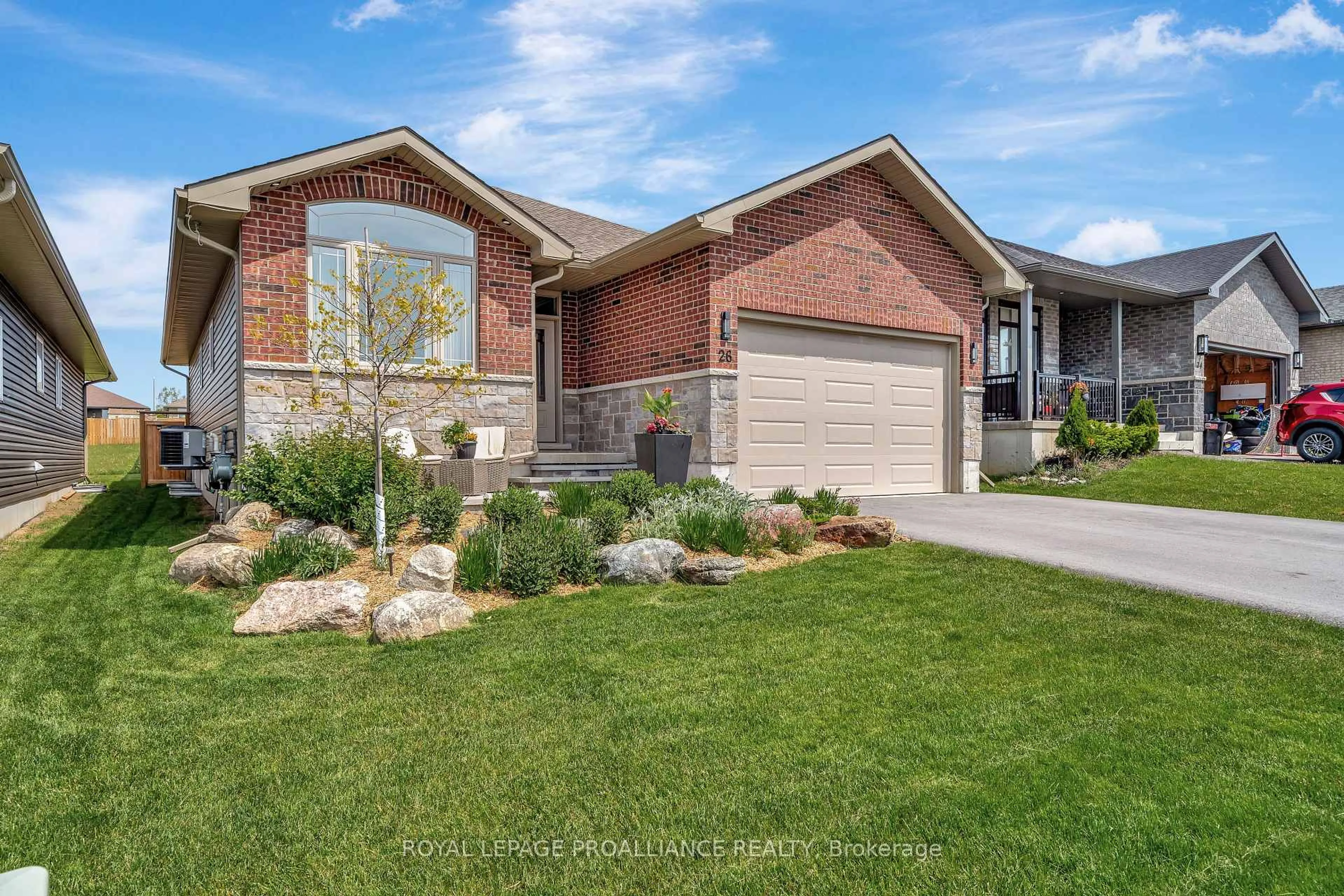 Home with brick exterior material, street for 26 Matheos Cres, Quinte West Ontario K8V 0L2
