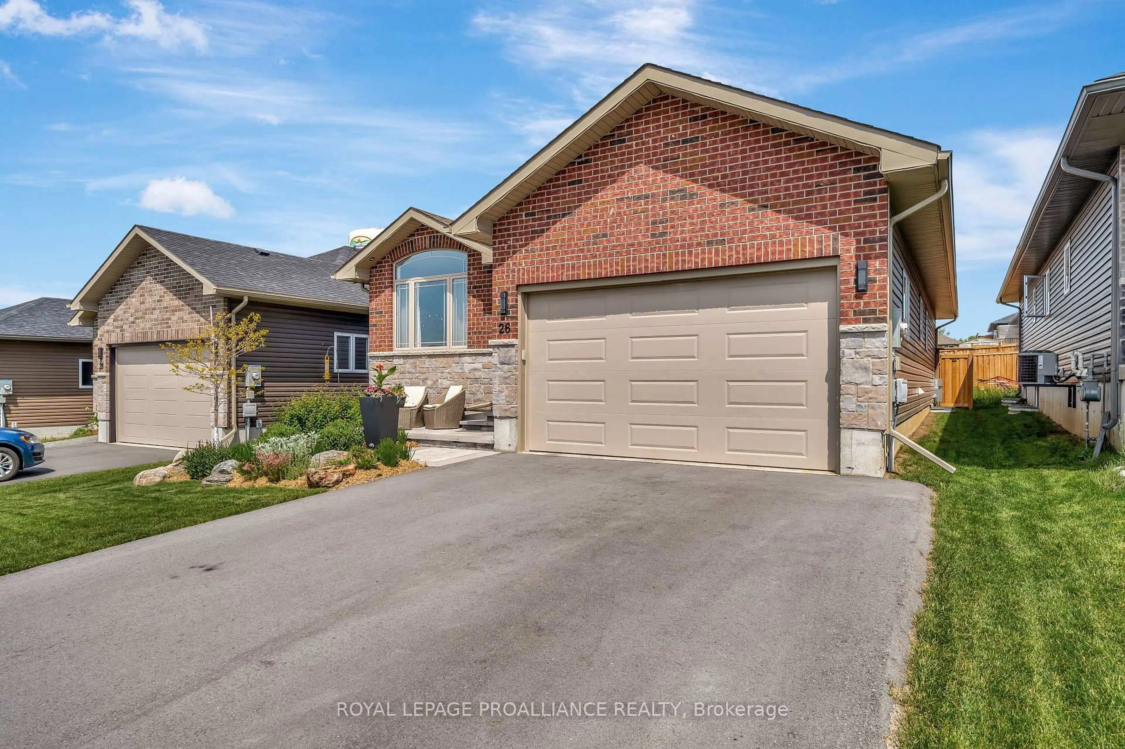 Home with brick exterior material, street for 26 Matheos Cres, Quinte West Ontario K8V 0L2