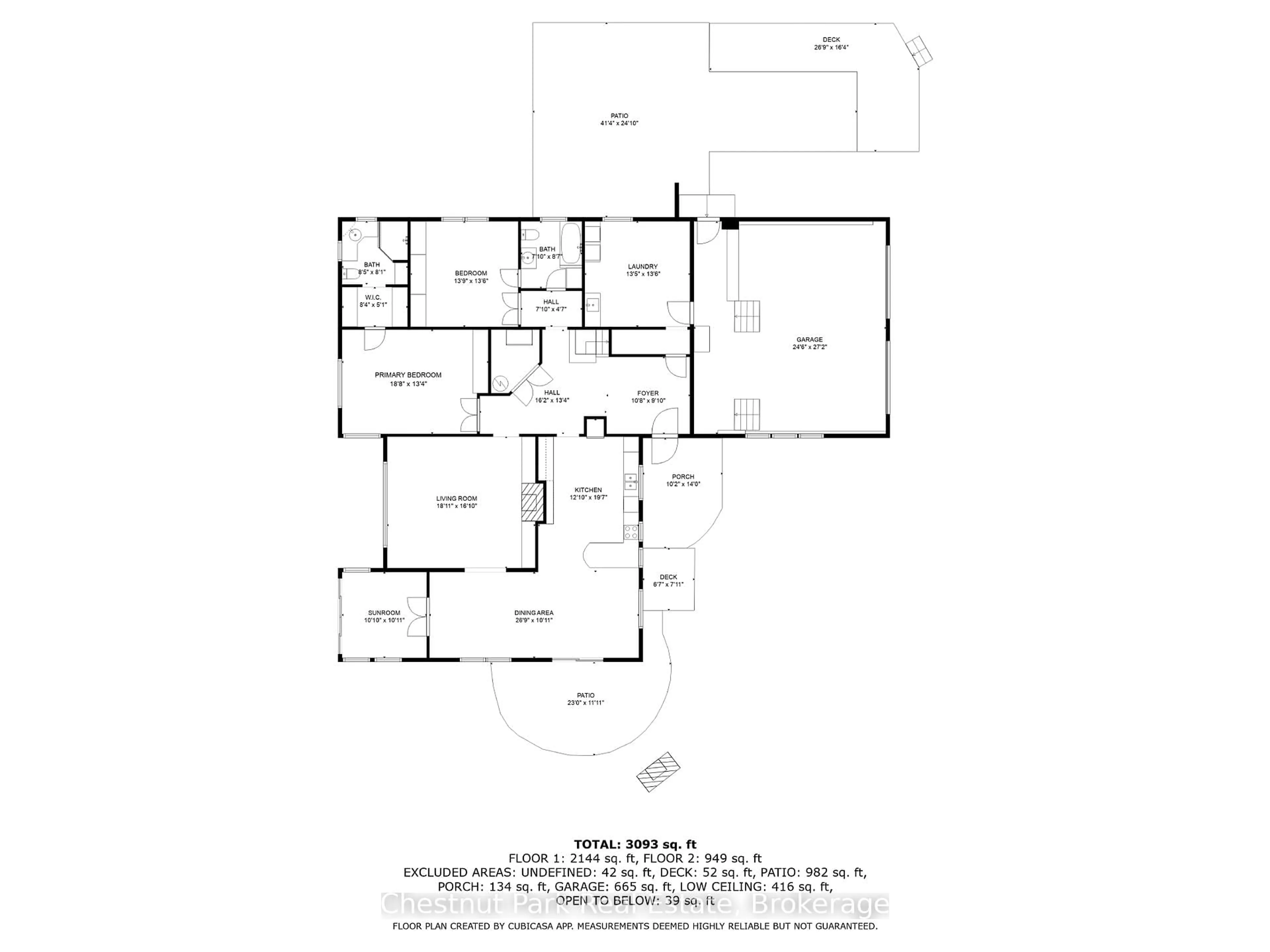 Floor plan for 468147 12th Concession B, Grey Highlands Ontario N0C 1C0