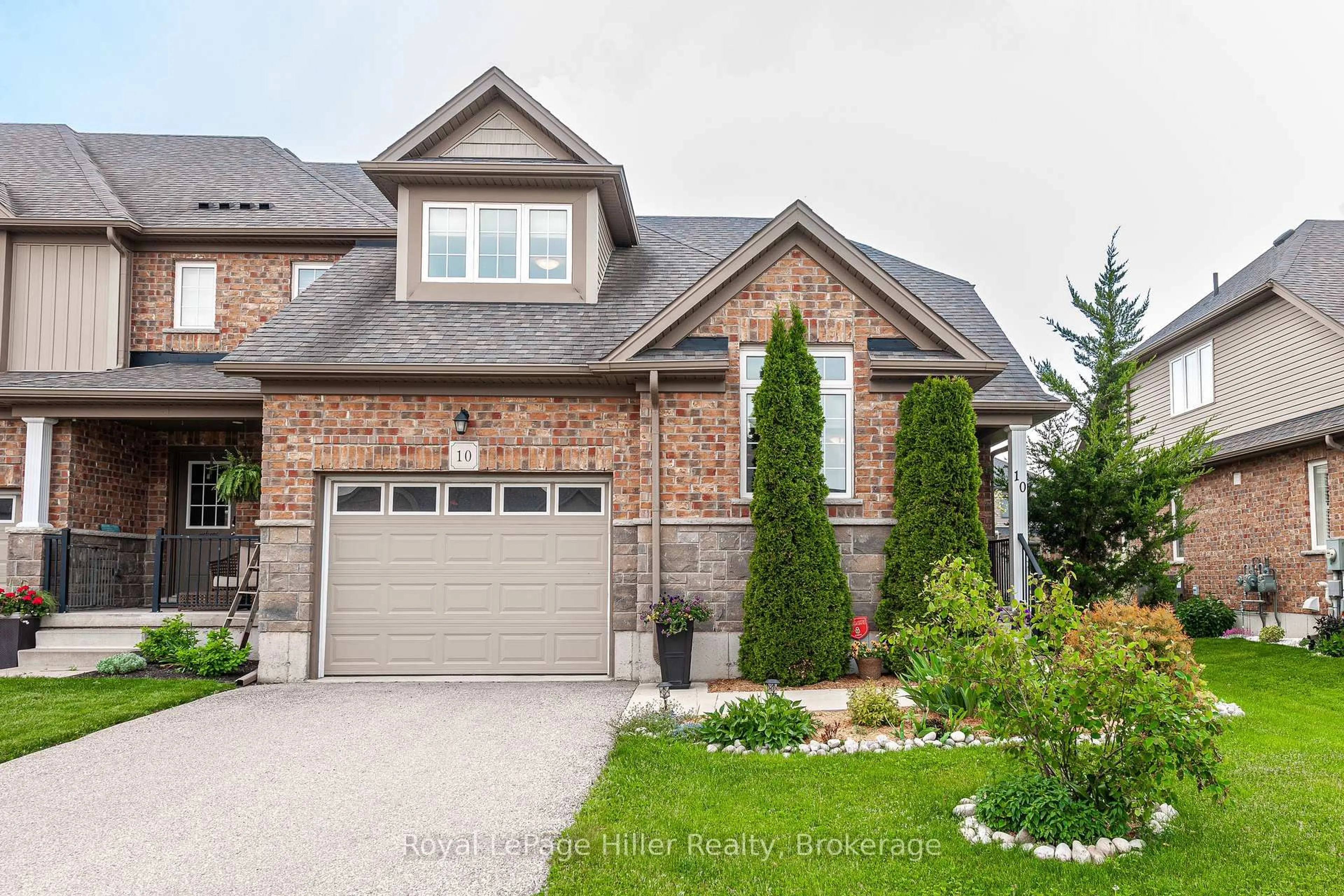Home with brick exterior material, street for 10 Davidson Dr, Stratford Ontario N5A 0C6