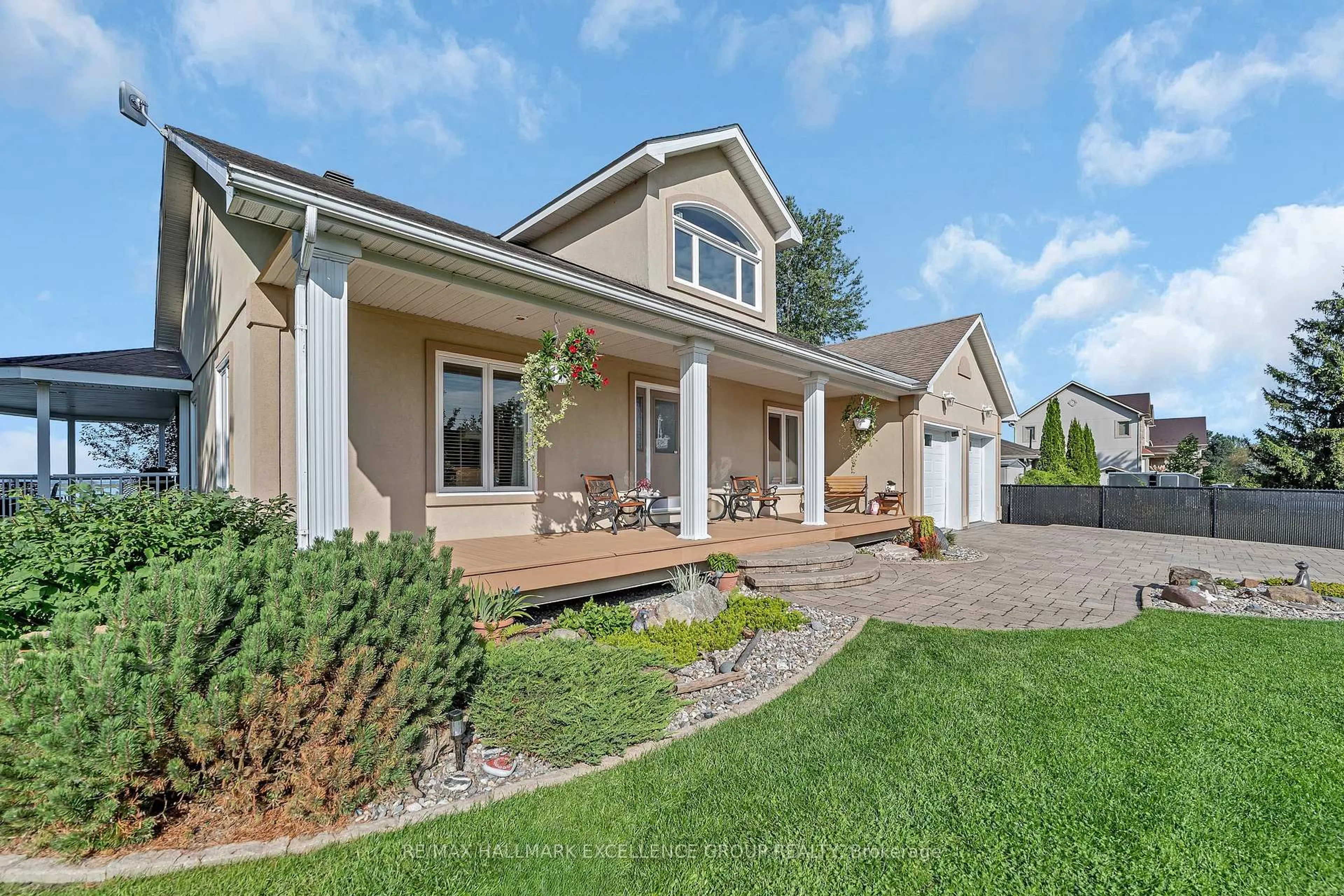 Home with vinyl exterior material, street for 300 Voisine Rd, Clarence-Rockland Ontario K4K 1A1