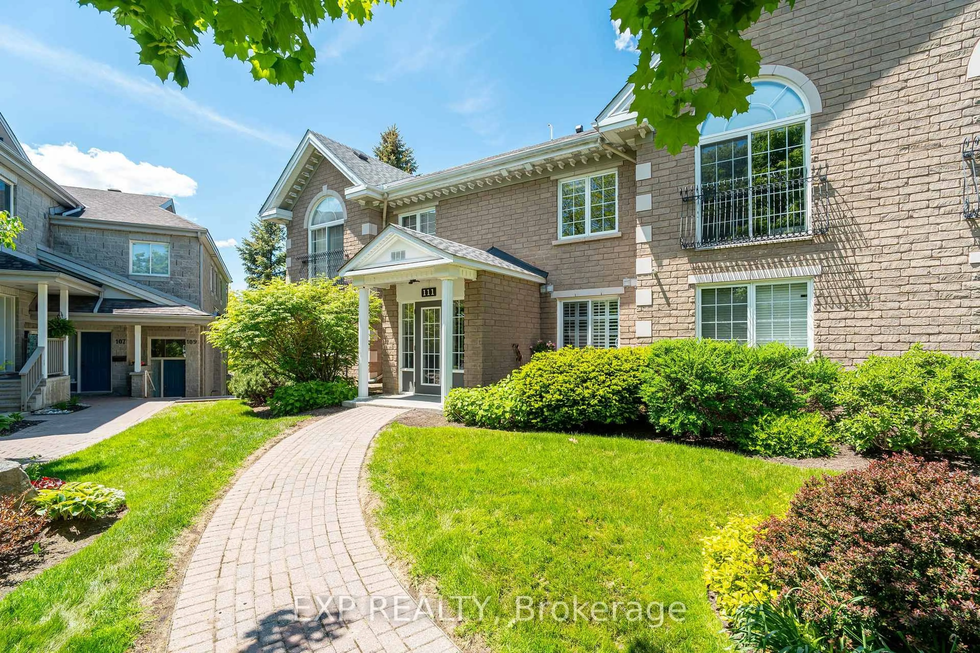 Home with brick exterior material, street for 111 Robson Crt #2B, Ottawa Ontario K2K 2W1