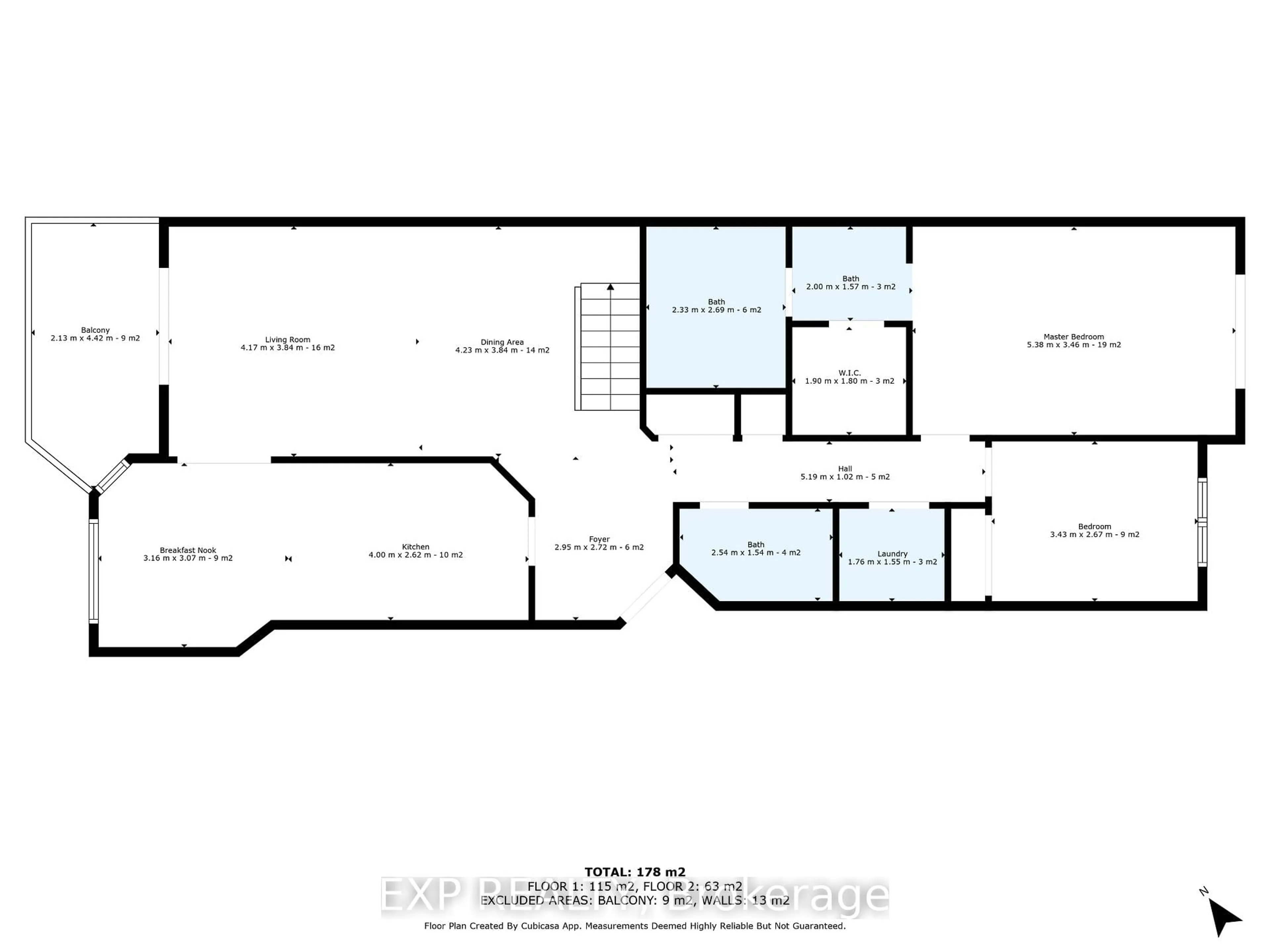 Floor plan for 111 Robson Crt #2B, Ottawa Ontario K2K 2W1