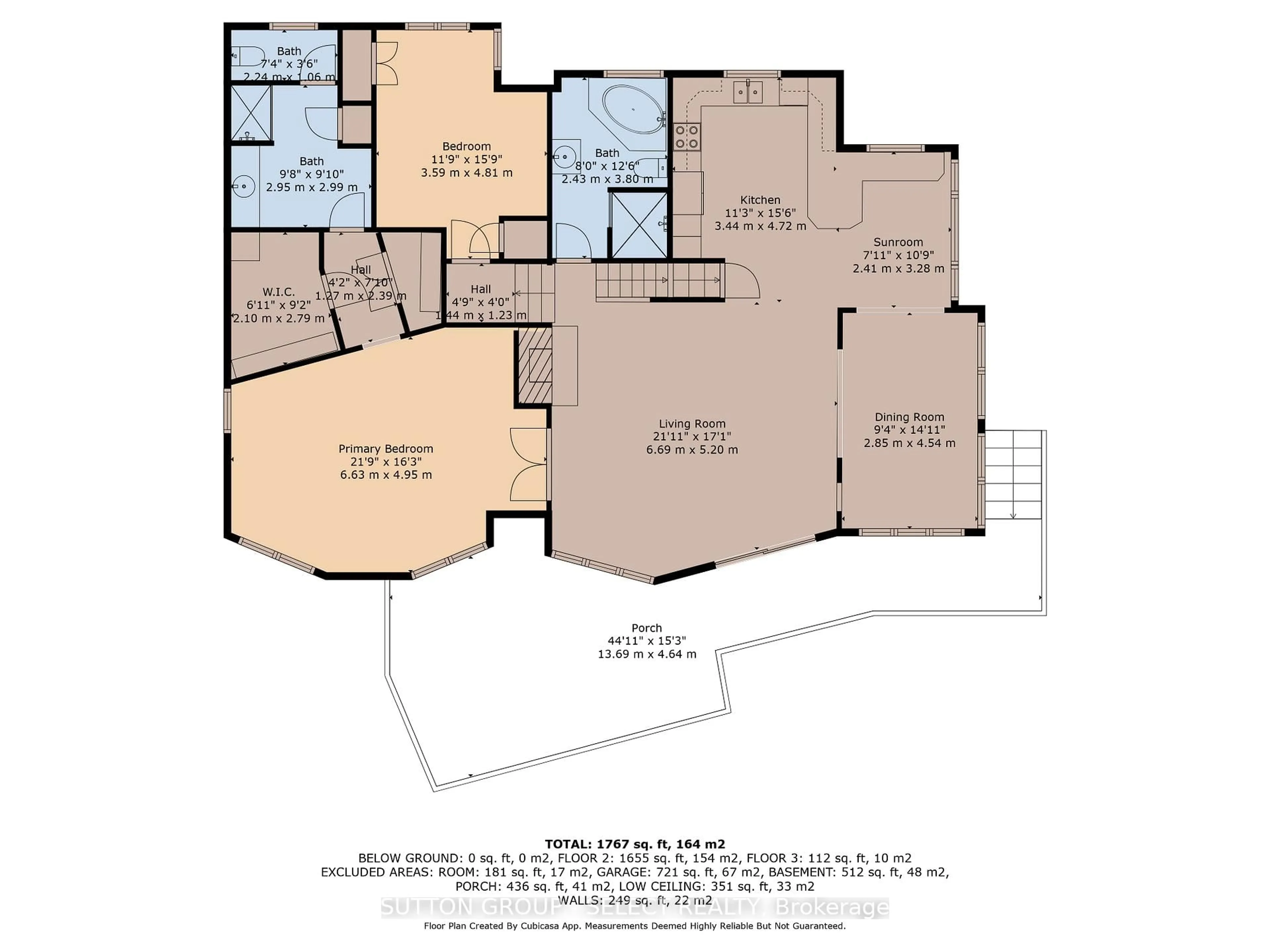 Floor plan for 7474 Riverside Dr, Lambton Shores Ontario N0M 2L0
