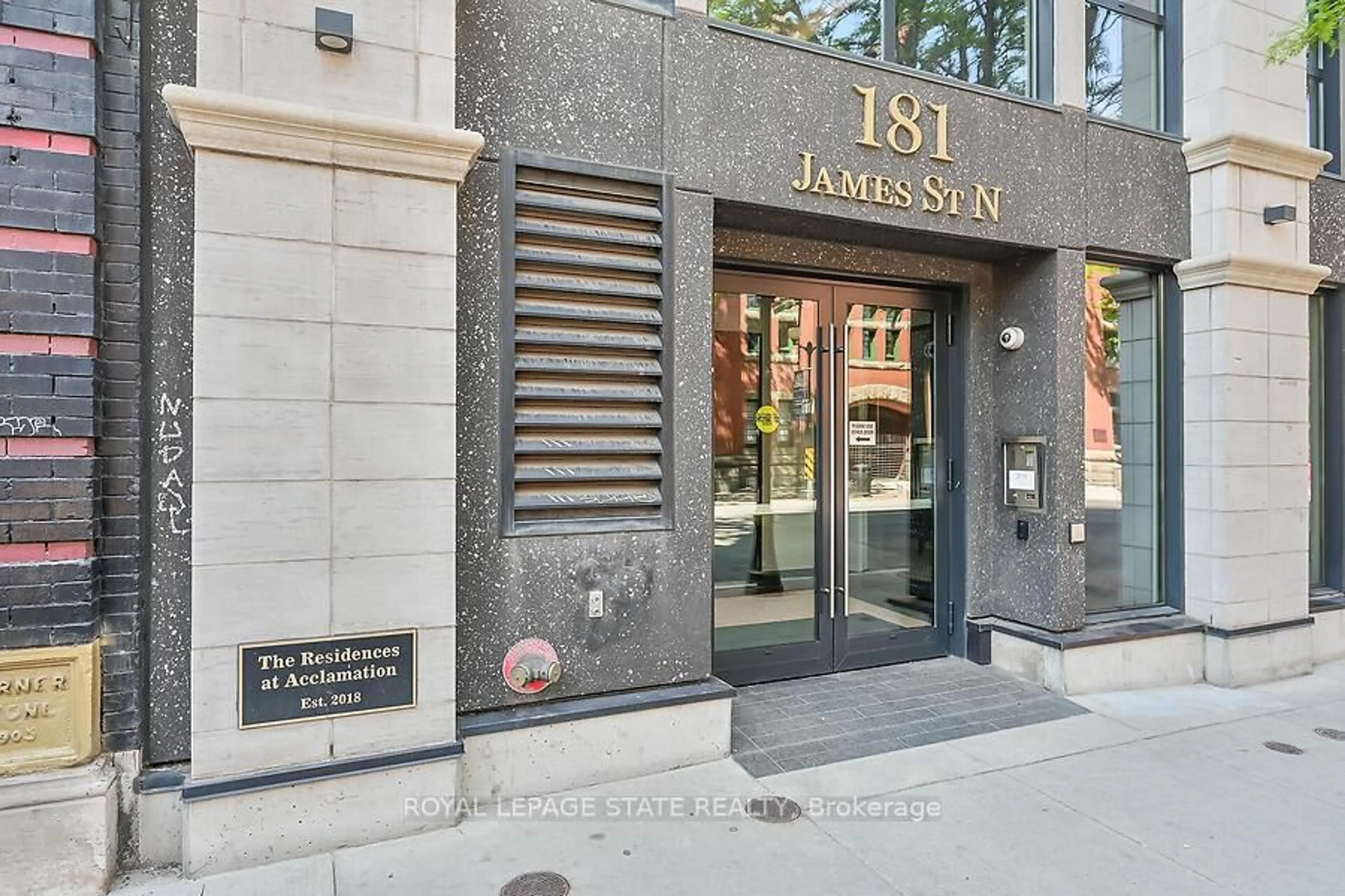 Lobby for 181 James St #804 (PH4), Hamilton Ontario L8R 2K9