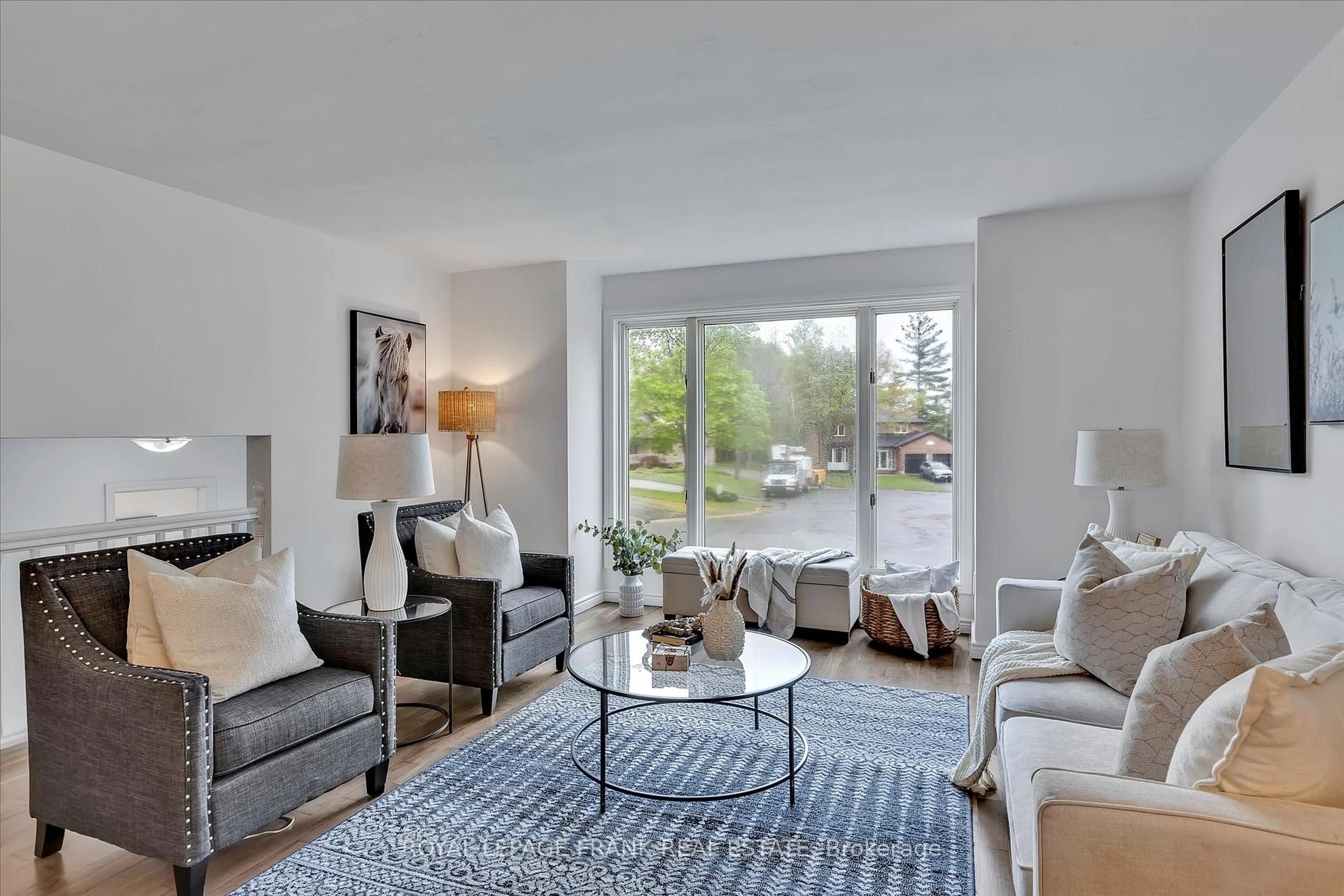 Living room with furniture, unknown for 17 Claudette Crt, Peterborough West Ontario K9J 7Y7