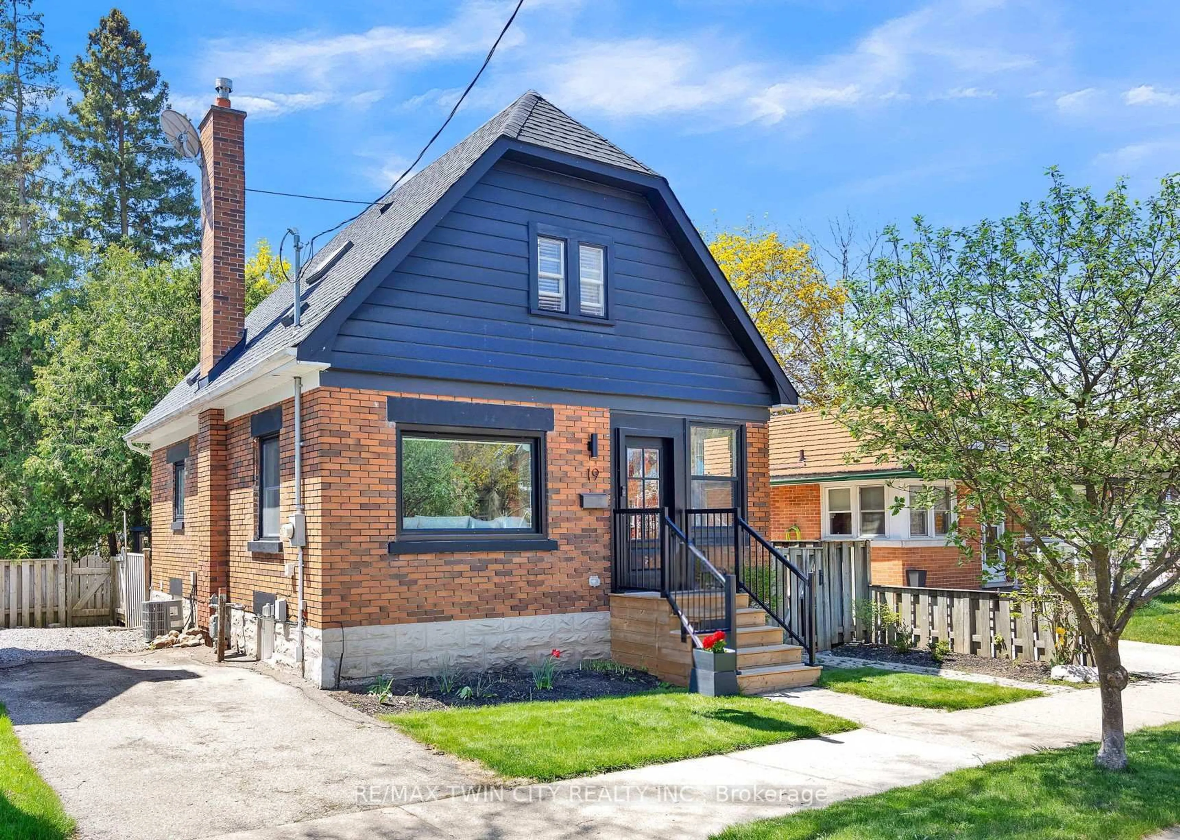 Home with brick exterior material, street for 19 DUNBAR Rd, Waterloo Ontario N2L 2C8