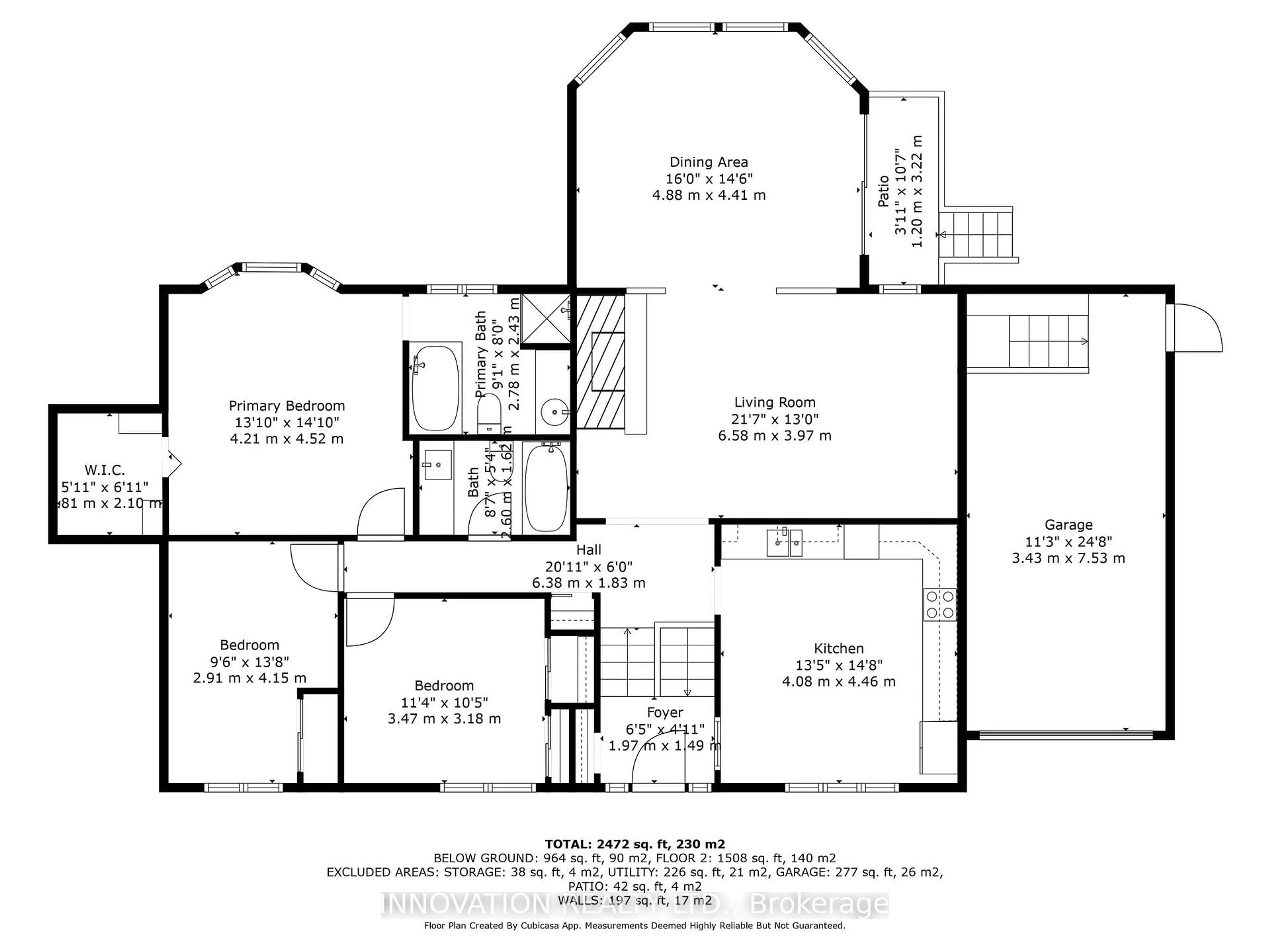 Floor plan for 138 Wren St, Ottawa Ontario K0A 1T0