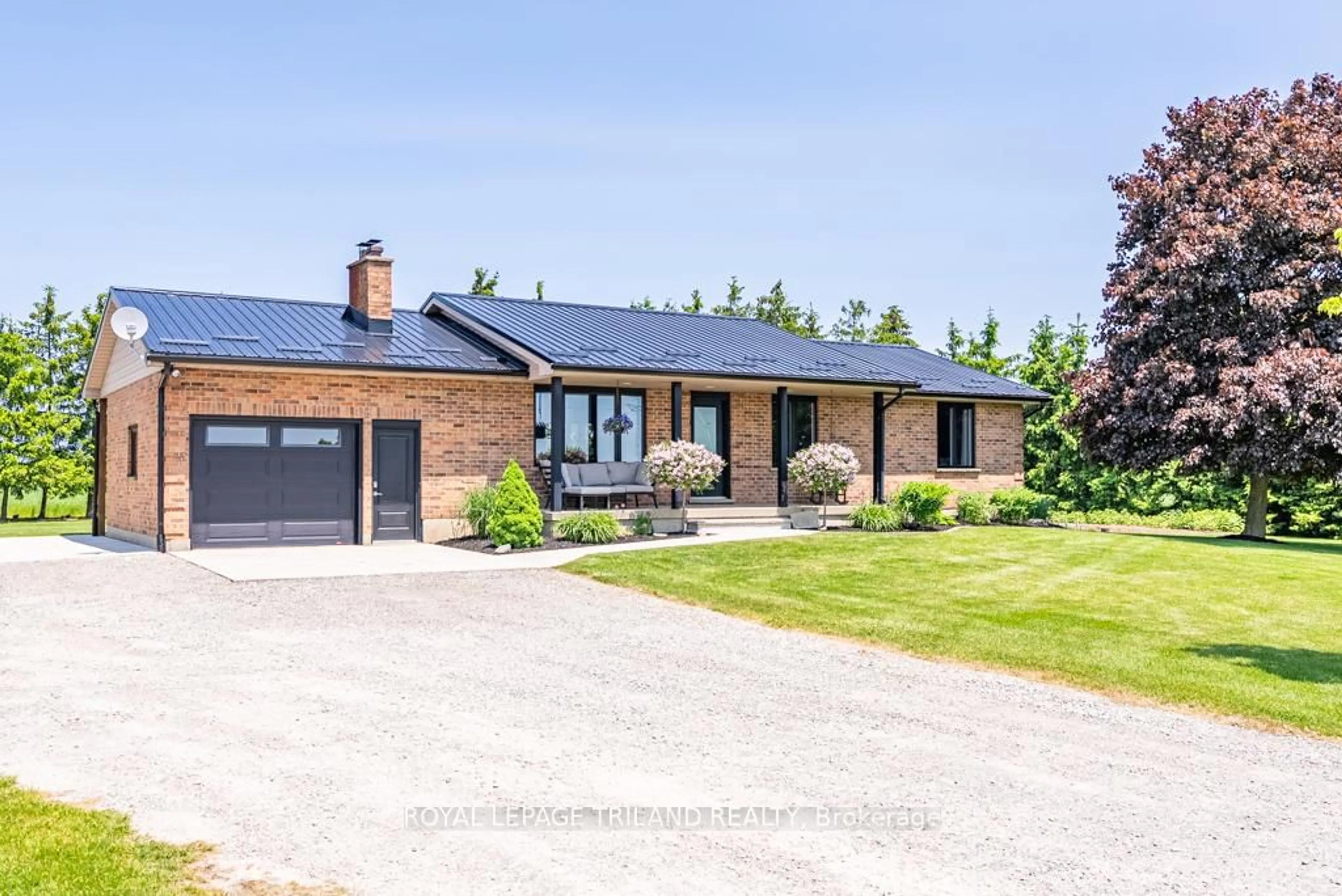 Home with brick exterior material, street for 42420 Ron McNeil Line, Central Elgin Ontario N5P 3T1